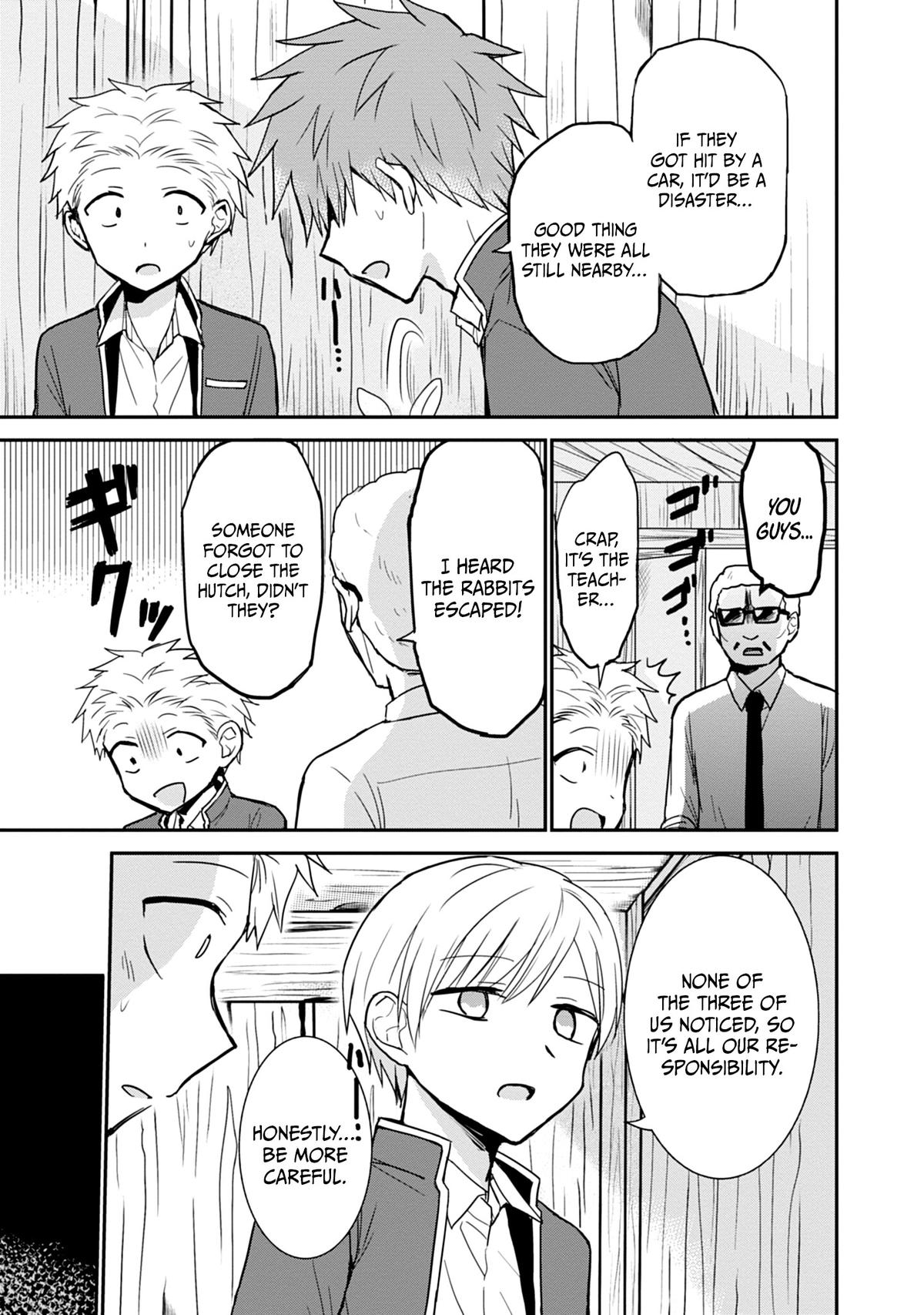 Kao ni Denai Kashiwada-san to Kao ni Deru Oota-kun Chap 99.5 - Next Chap 100.5