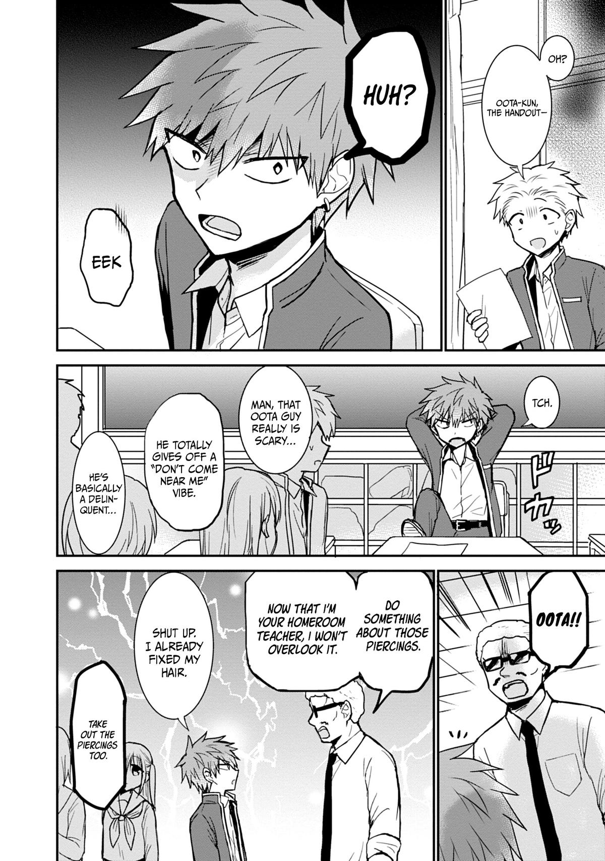 Kao ni Denai Kashiwada-san to Kao ni Deru Oota-kun Chap 99.5 - Next Chap 100.5