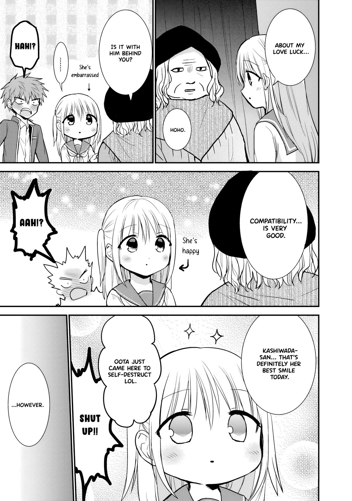 Kao ni Denai Kashiwada-san to Kao ni Deru Oota-kun Chap 90 - Next Chap 91