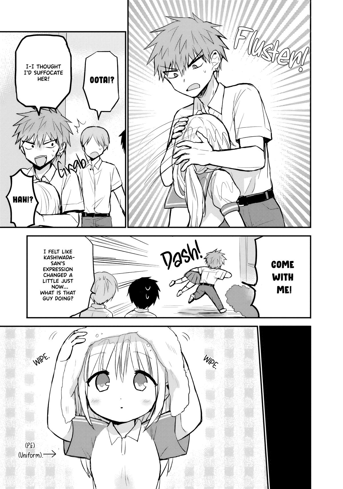 Kao ni Denai Kashiwada-san to Kao ni Deru Oota-kun Chap 90 - Next Chap 91