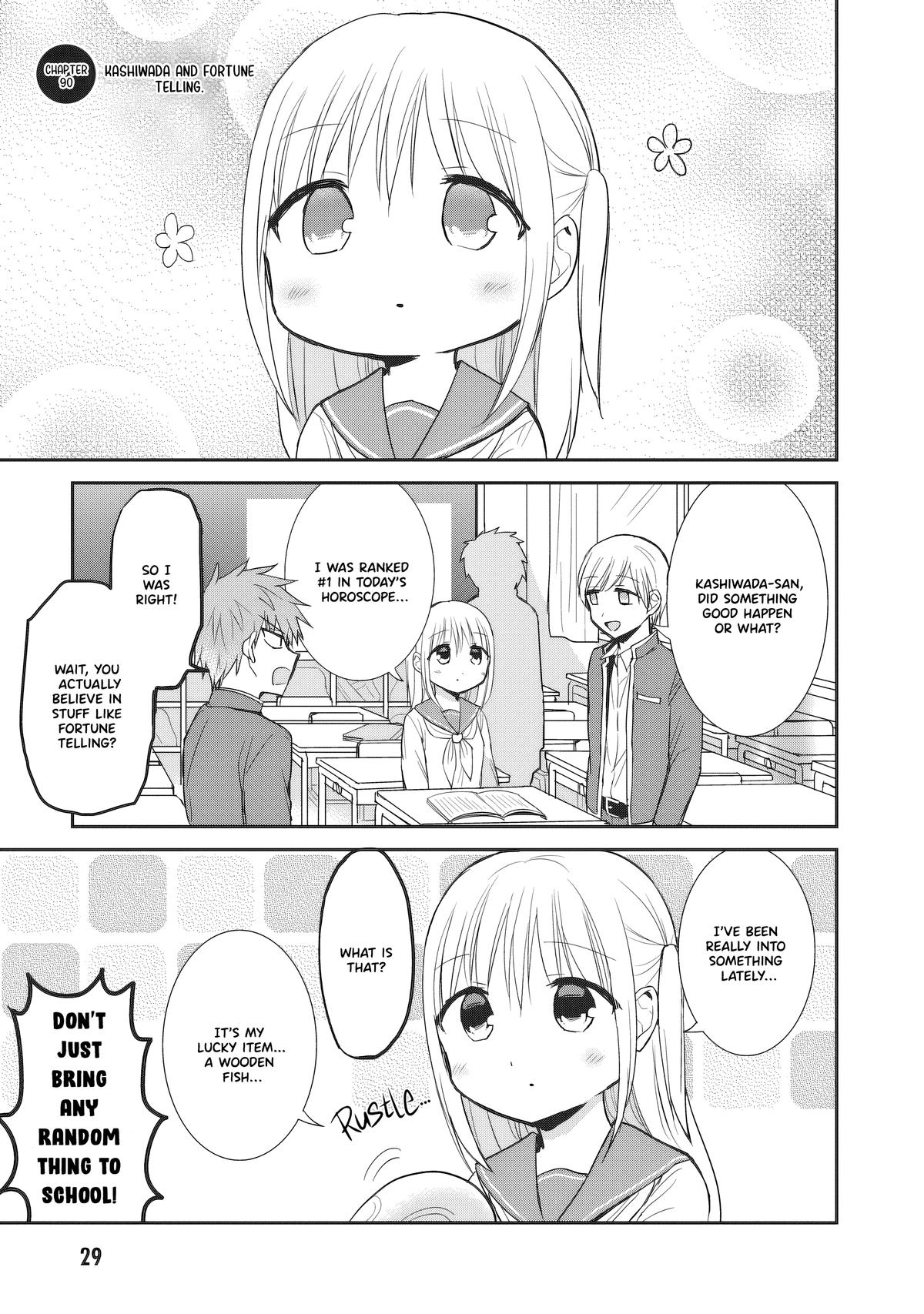 Kao ni Denai Kashiwada-san to Kao ni Deru Oota-kun Chap 90 - Next Chap 91