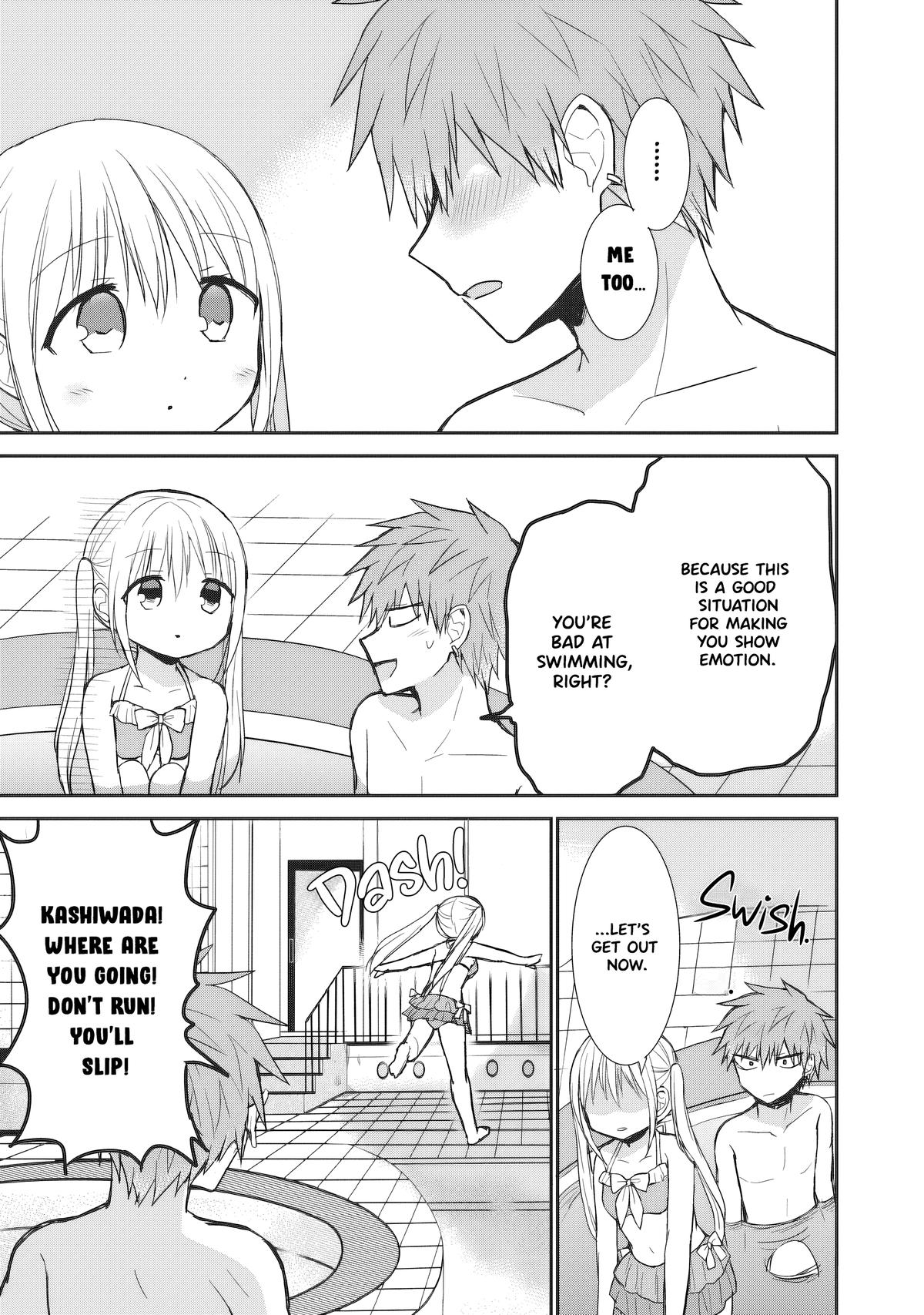 Kao ni Denai Kashiwada-san to Kao ni Deru Oota-kun Chap 91 - Next Chap 92