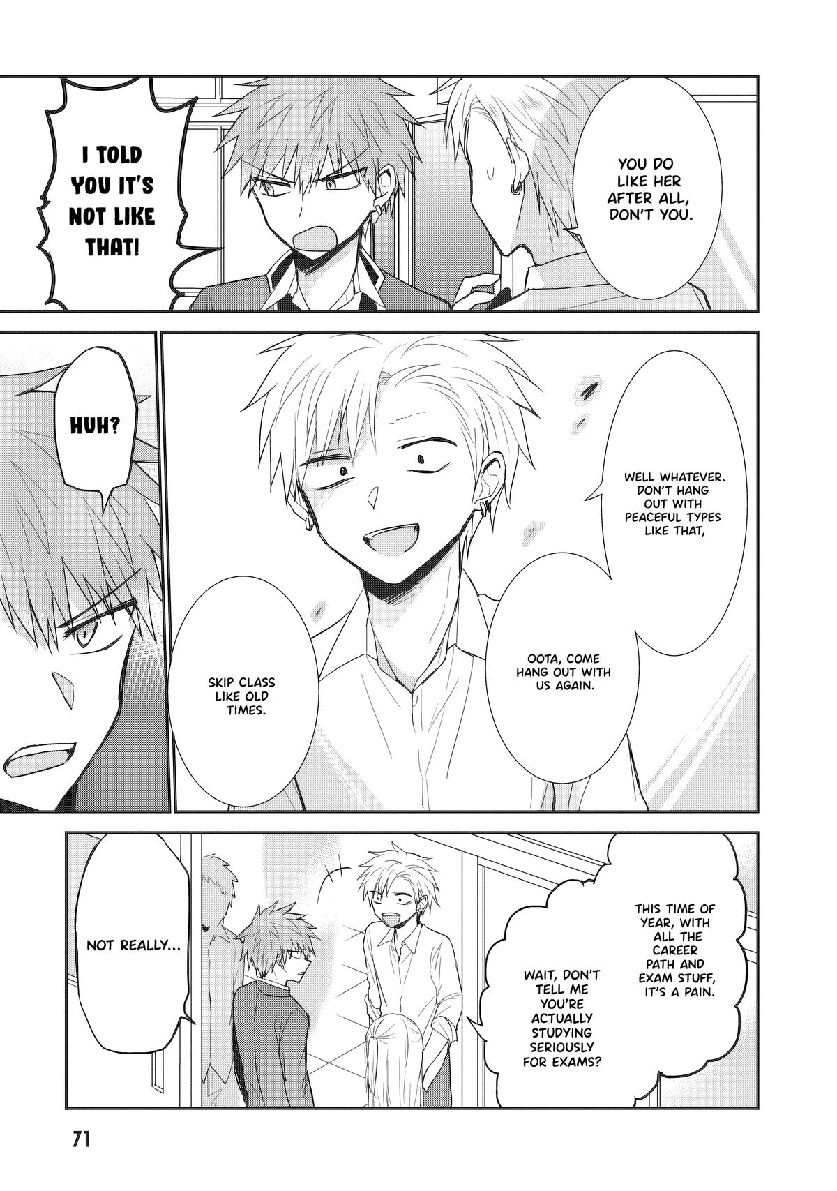 Kao ni Denai Kashiwada-san to Kao ni Deru Oota-kun Chap 93 - Next Chap 94