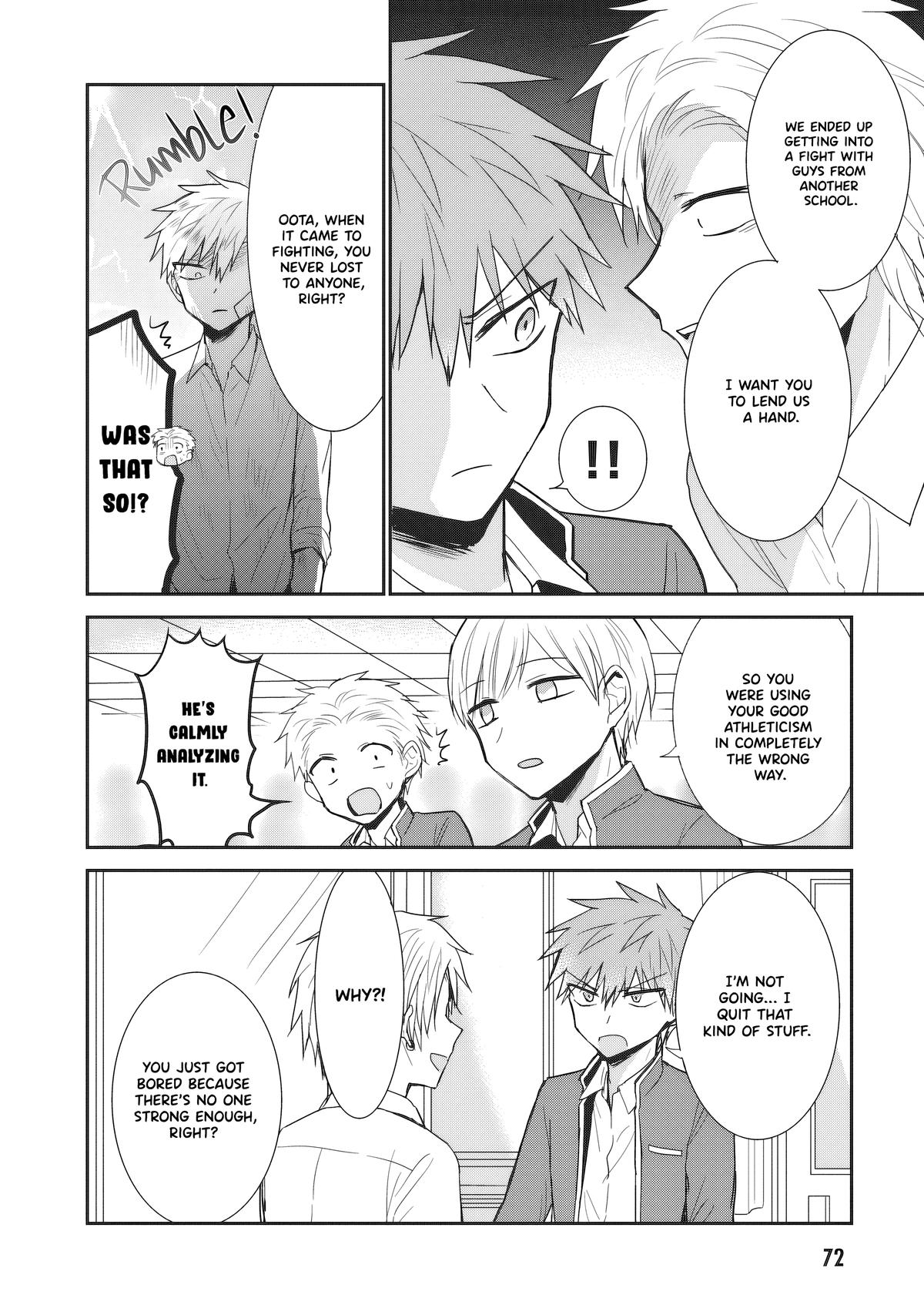 Kao ni Denai Kashiwada-san to Kao ni Deru Oota-kun Chap 93 - Next Chap 94