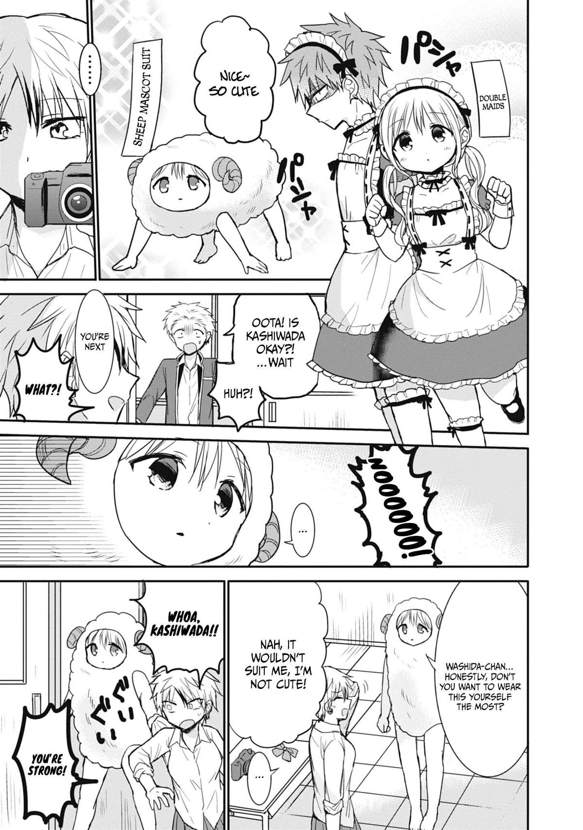 Kao ni Denai Kashiwada-san to Kao ni Deru Oota-kun Chap 107 - Next Chap 108