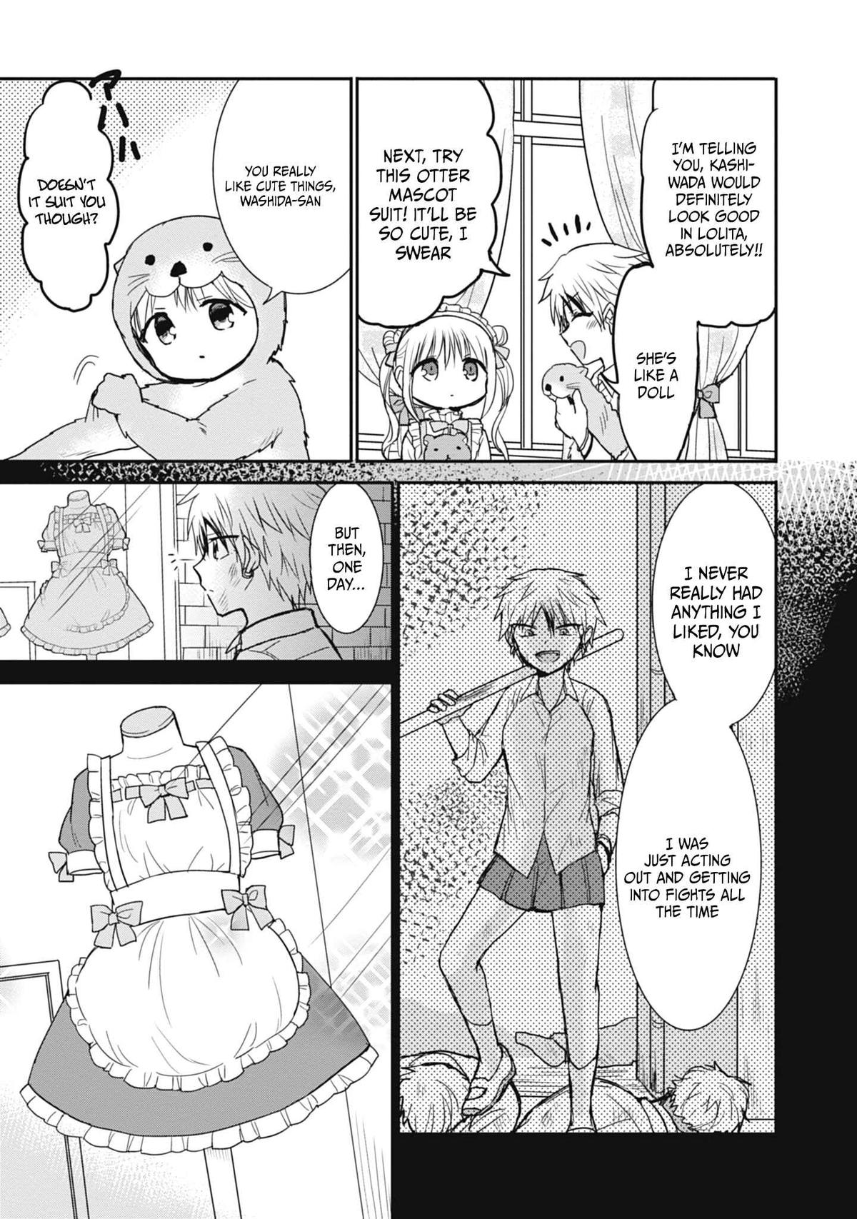 Kao ni Denai Kashiwada-san to Kao ni Deru Oota-kun Chap 107 - Next Chap 108