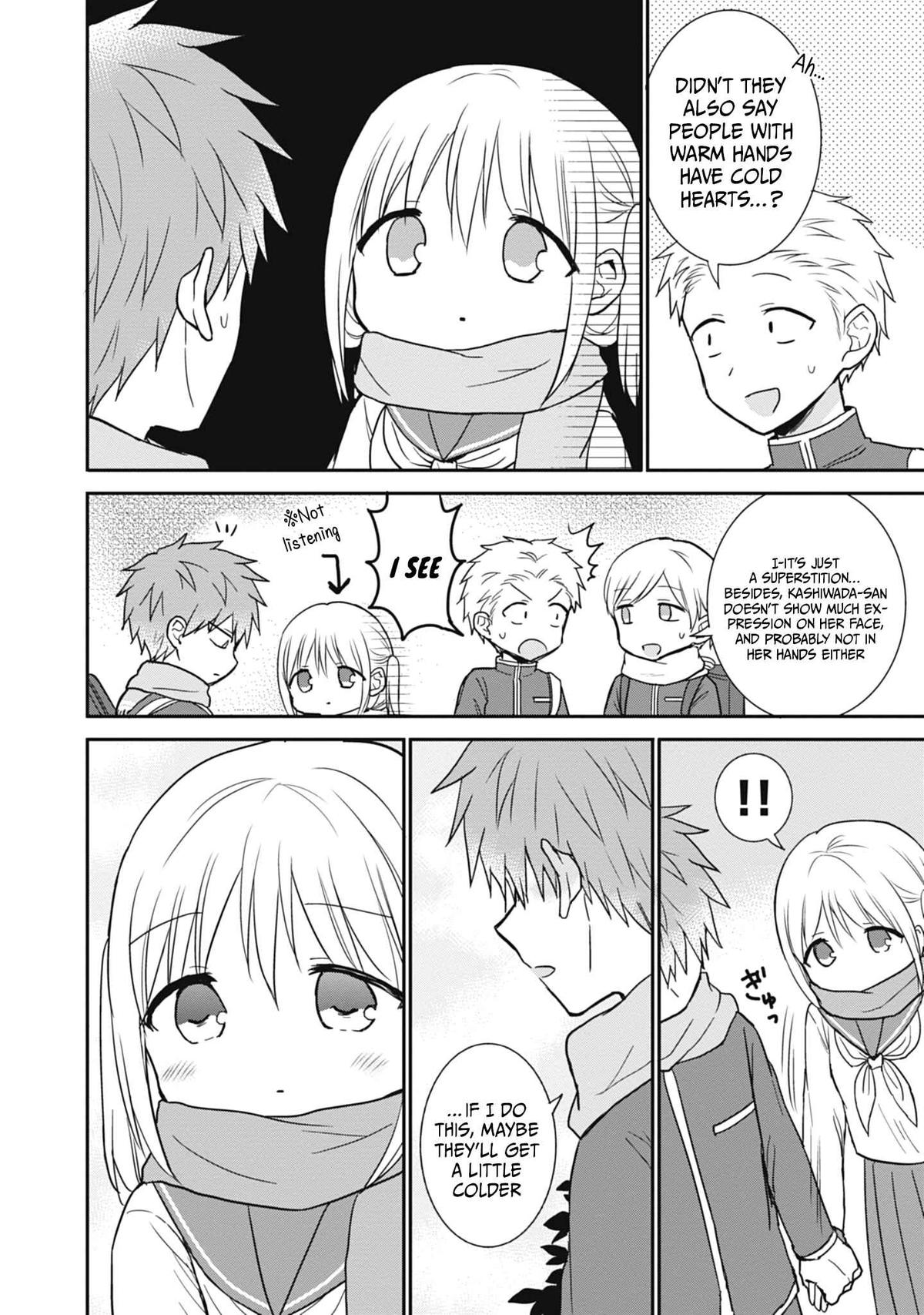 Kao ni Denai Kashiwada-san to Kao ni Deru Oota-kun Chap 107 - Next Chap 108