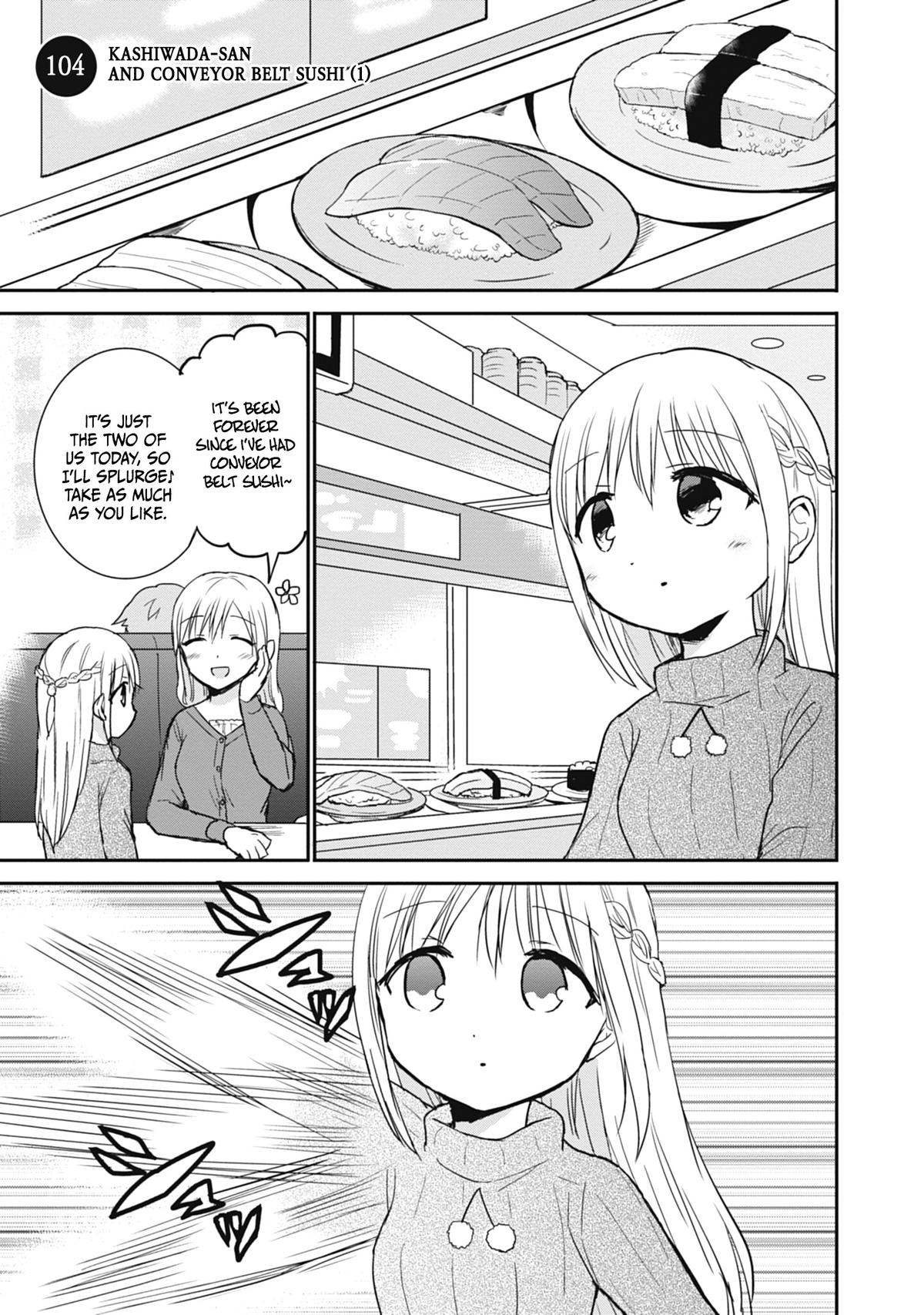 Kao ni Denai Kashiwada-san to Kao ni Deru Oota-kun Chap 104 - Next Chap 105