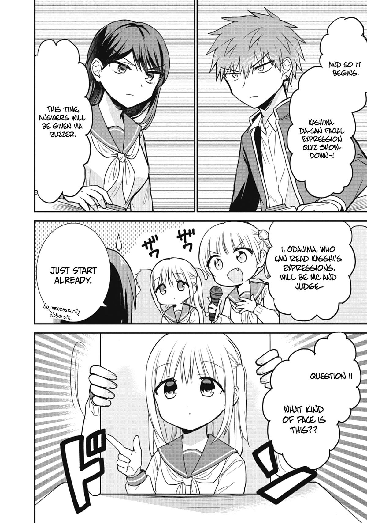 Kao ni Denai Kashiwada-san to Kao ni Deru Oota-kun Chap 105 - Next Chap 106