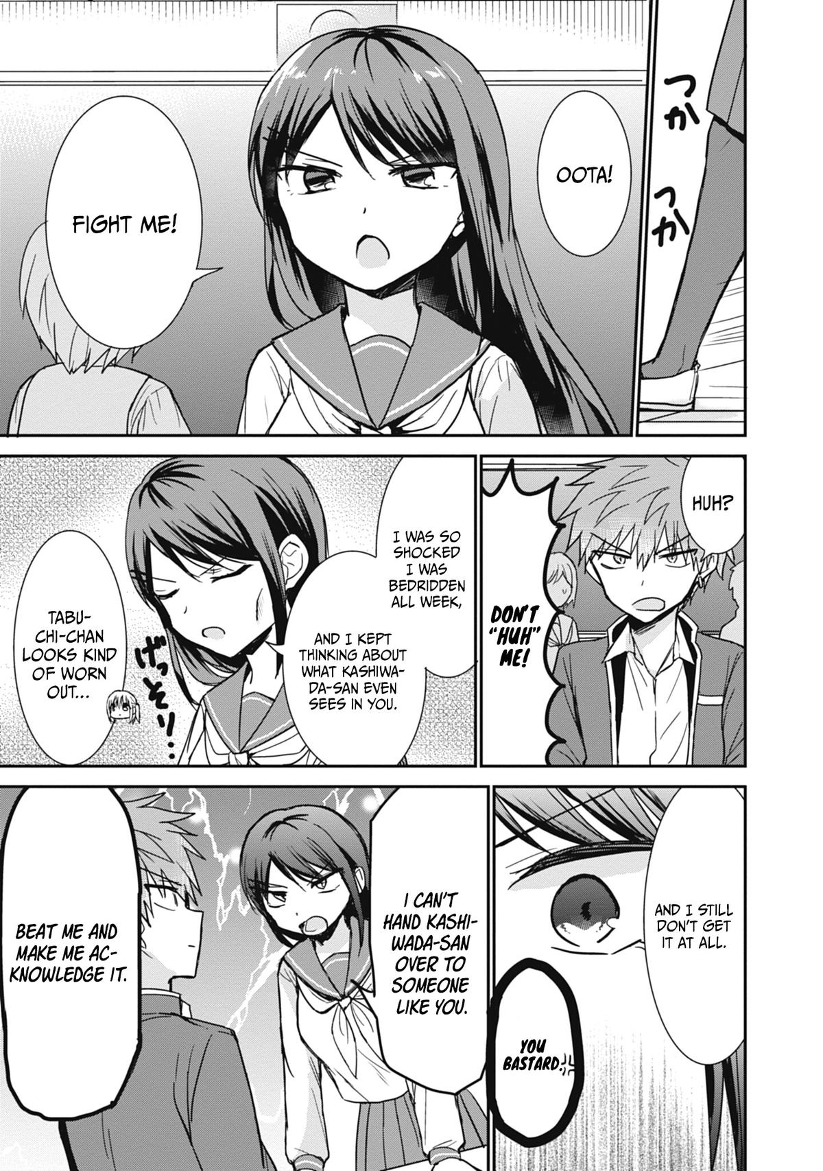 Kao ni Denai Kashiwada-san to Kao ni Deru Oota-kun Chap 105 - Next Chap 106