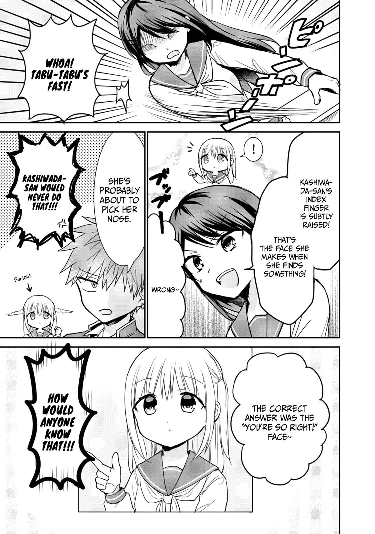 Kao ni Denai Kashiwada-san to Kao ni Deru Oota-kun Chap 105 - Next Chap 106