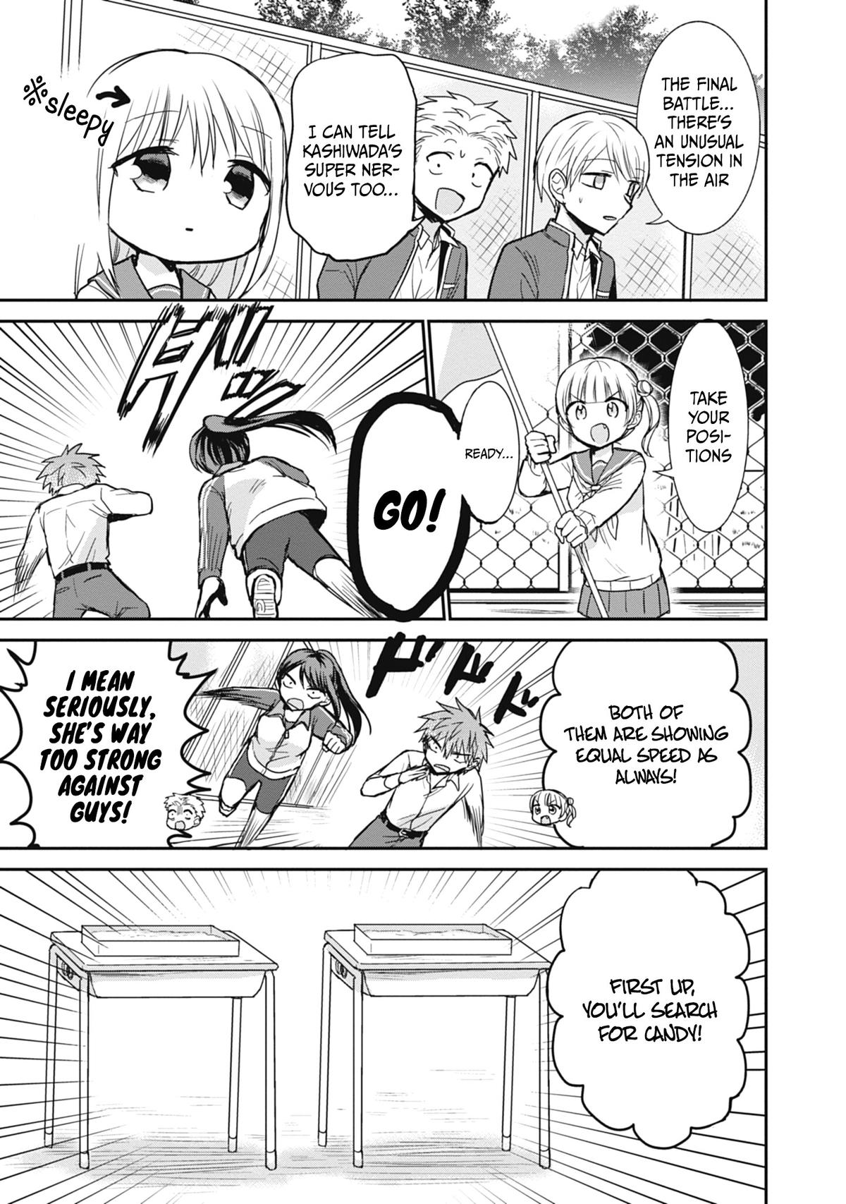 Kao ni Denai Kashiwada-san to Kao ni Deru Oota-kun Chap 106 - Next Chap 107