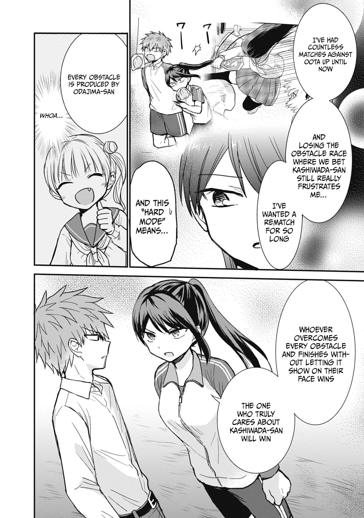 Kao ni Denai Kashiwada-san to Kao ni Deru Oota-kun Chap 106 - Next Chap 107