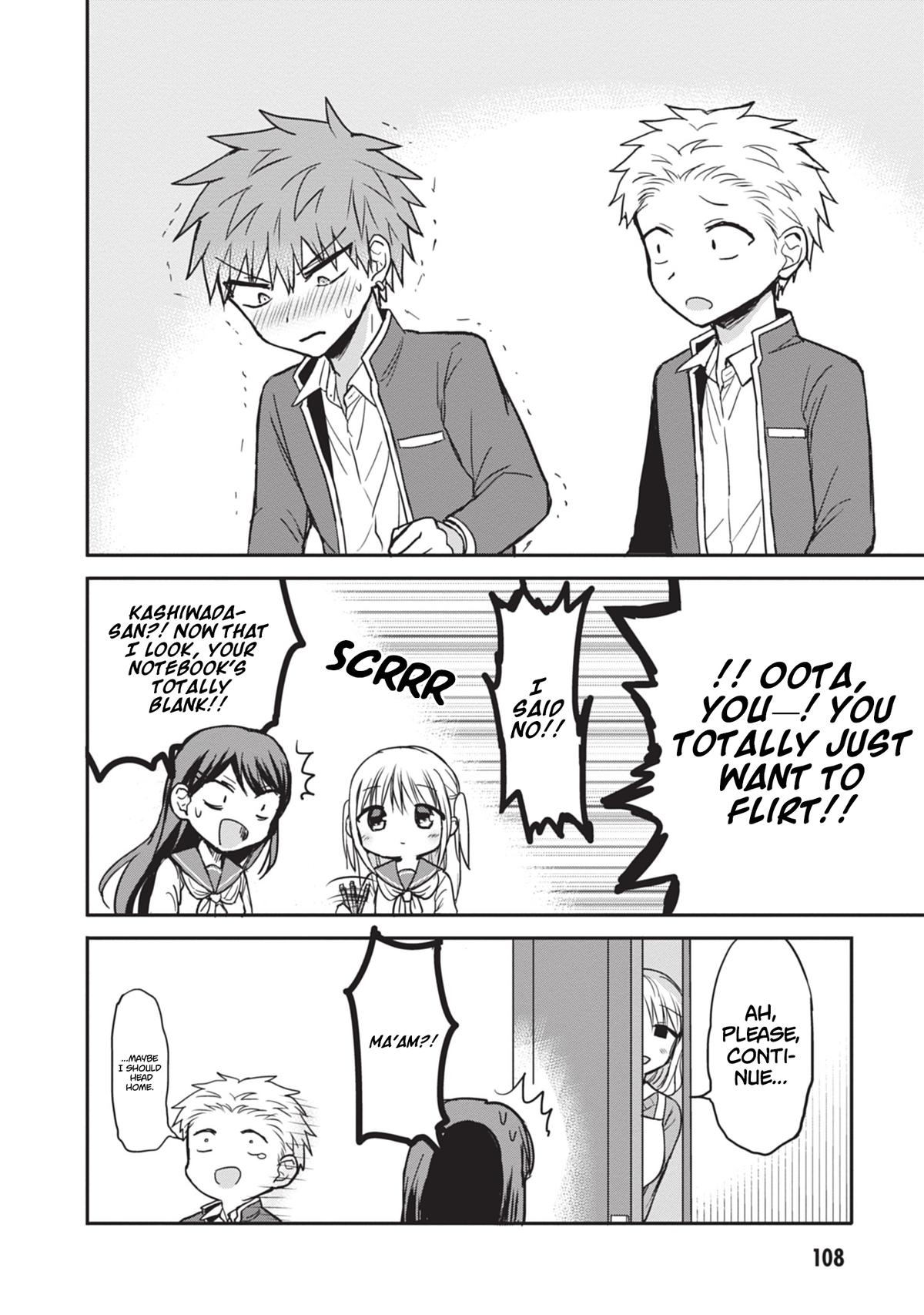 Kao ni Denai Kashiwada-san to Kao ni Deru Oota-kun Chap 108 - Next Chap 109