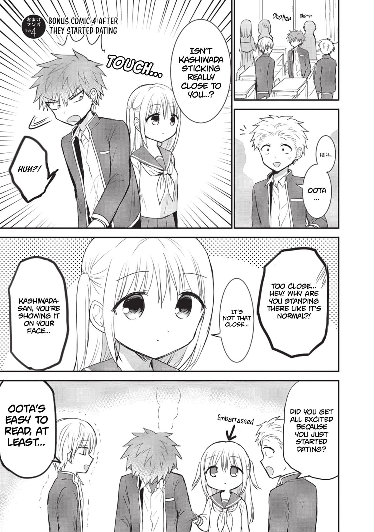 Kao ni Denai Kashiwada-san to Kao ni Deru Oota-kun Chap 108 - Next Chap 109