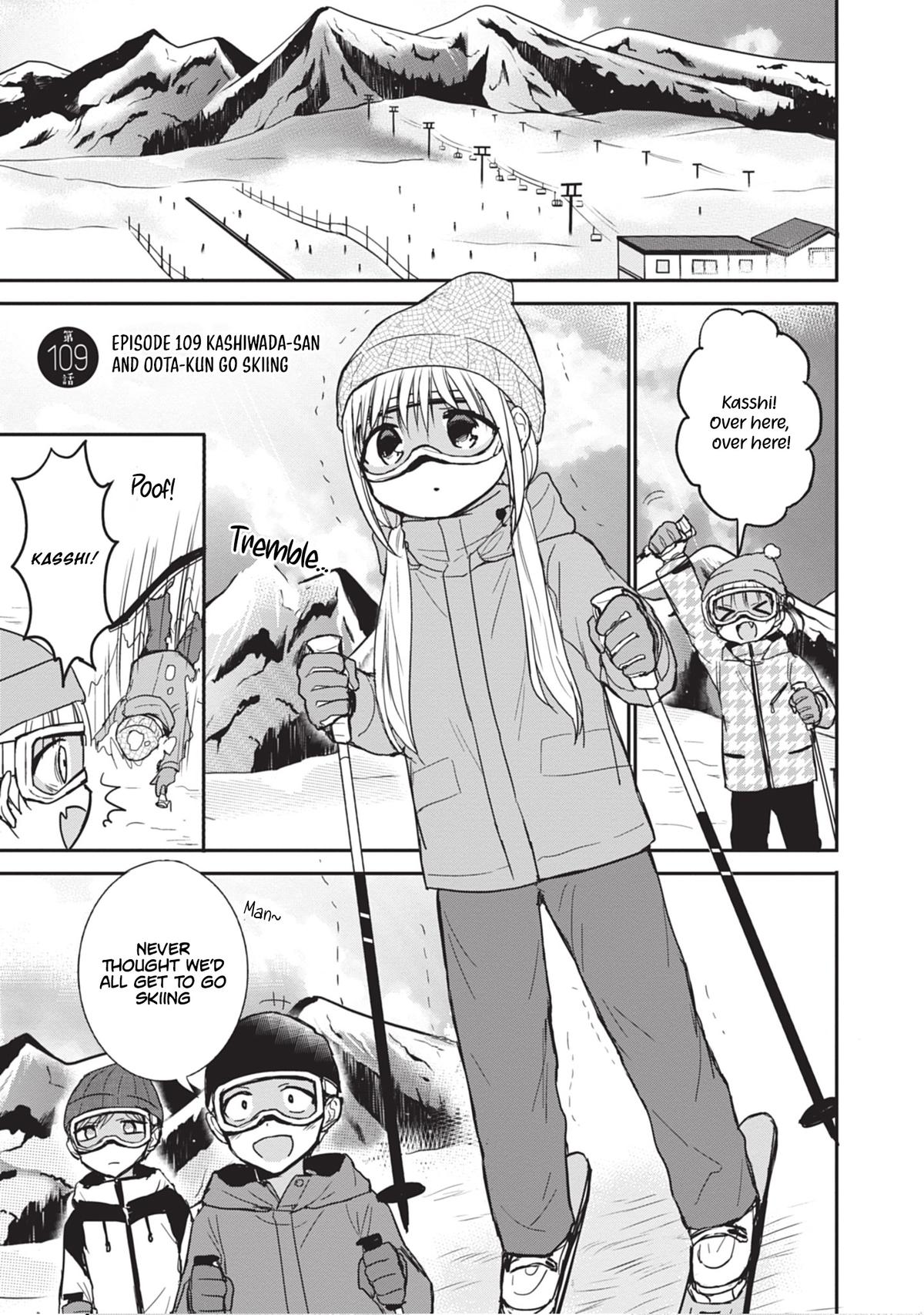 Kao ni Denai Kashiwada-san to Kao ni Deru Oota-kun Chap 109 - Next Chap 110