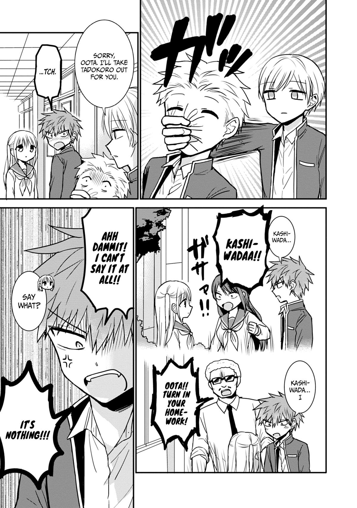 Kao ni Denai Kashiwada-san to Kao ni Deru Oota-kun Chap 100 - Next Chap 101