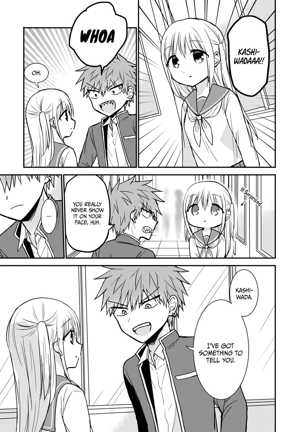 Kao ni Denai Kashiwada-san to Kao ni Deru Oota-kun Chap 100 - Next Chap 101