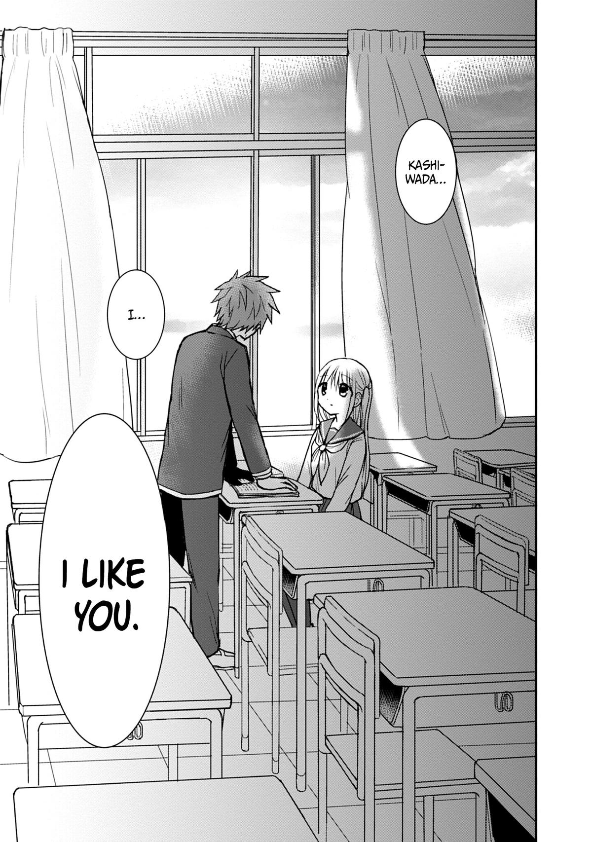 Kao ni Denai Kashiwada-san to Kao ni Deru Oota-kun Chap 100 - Next Chap 101