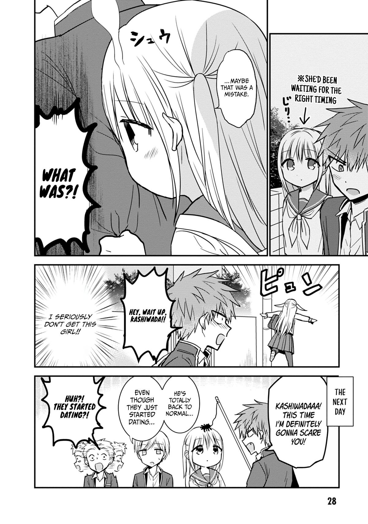 Kao ni Denai Kashiwada-san to Kao ni Deru Oota-kun Chap 101 - Next Chap 102