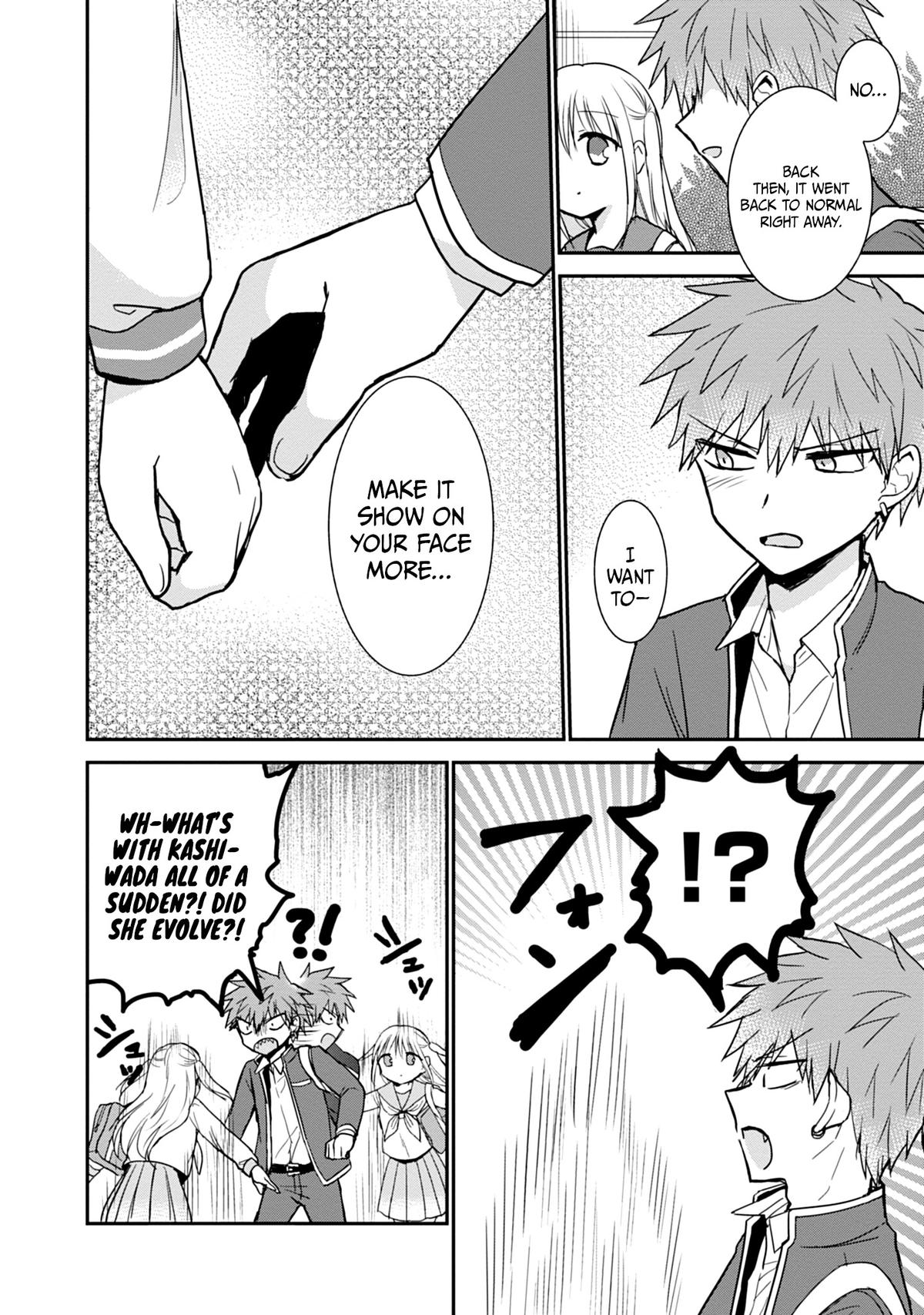 Kao ni Denai Kashiwada-san to Kao ni Deru Oota-kun Chap 101 - Next Chap 102