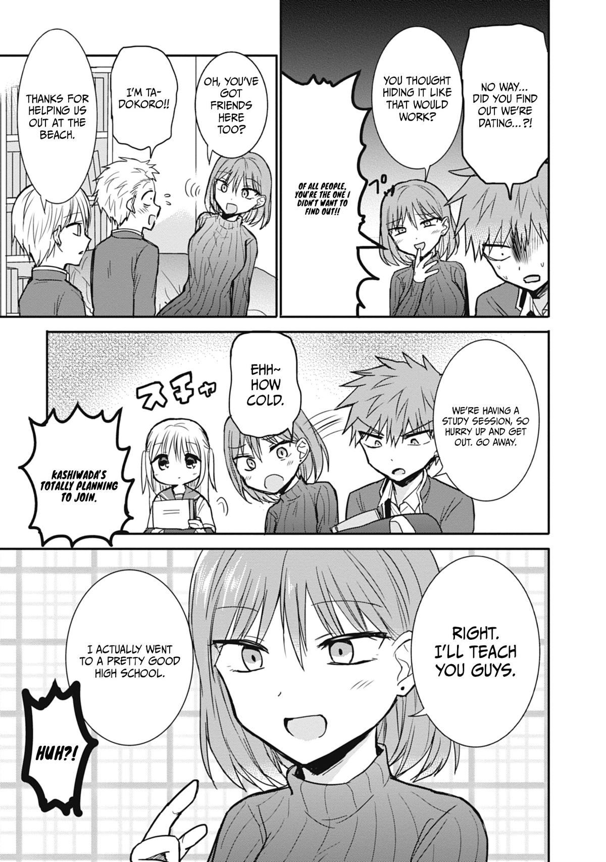 Kao ni Denai Kashiwada-san to Kao ni Deru Oota-kun Chap 102 - Next Chap 103