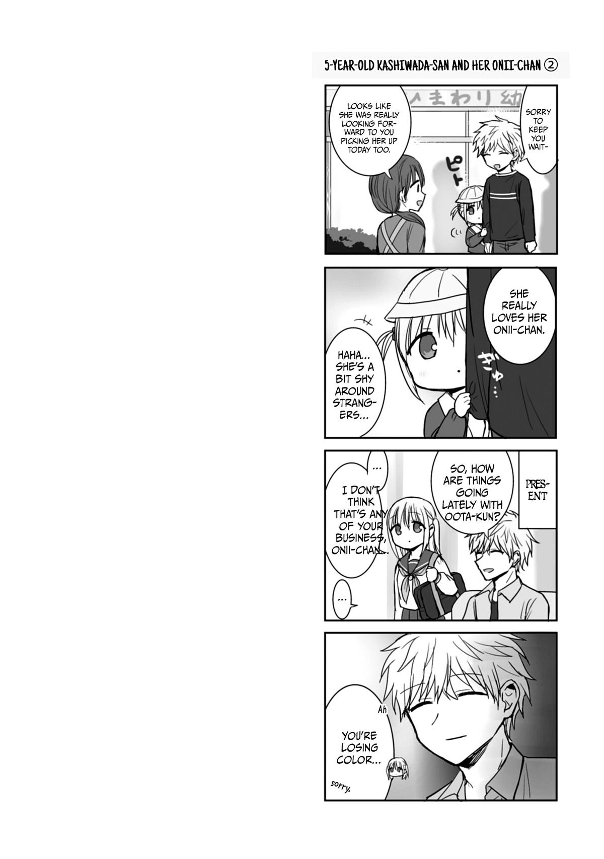 Kao ni Denai Kashiwada-san to Kao ni Deru Oota-kun Chap 102 - Next Chap 103