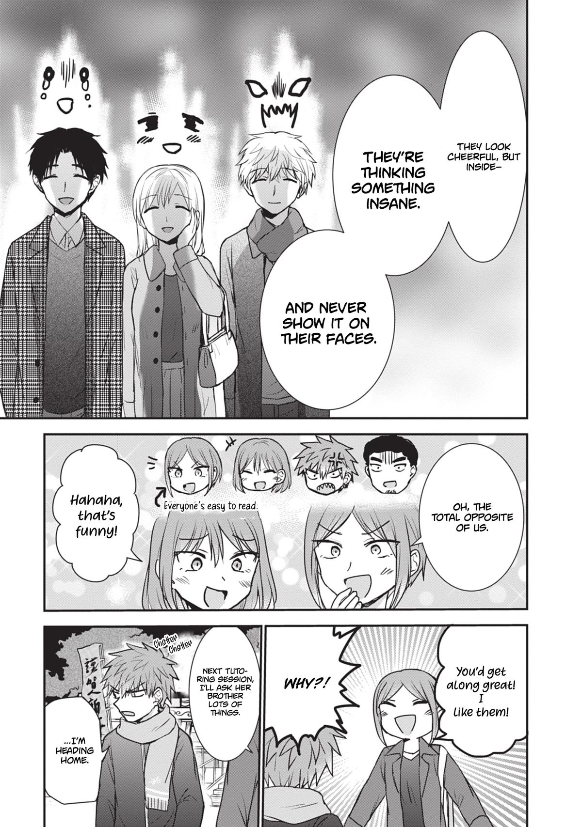 Kao ni Denai Kashiwada-san to Kao ni Deru Oota-kun Chap 114 - Next Chap 115