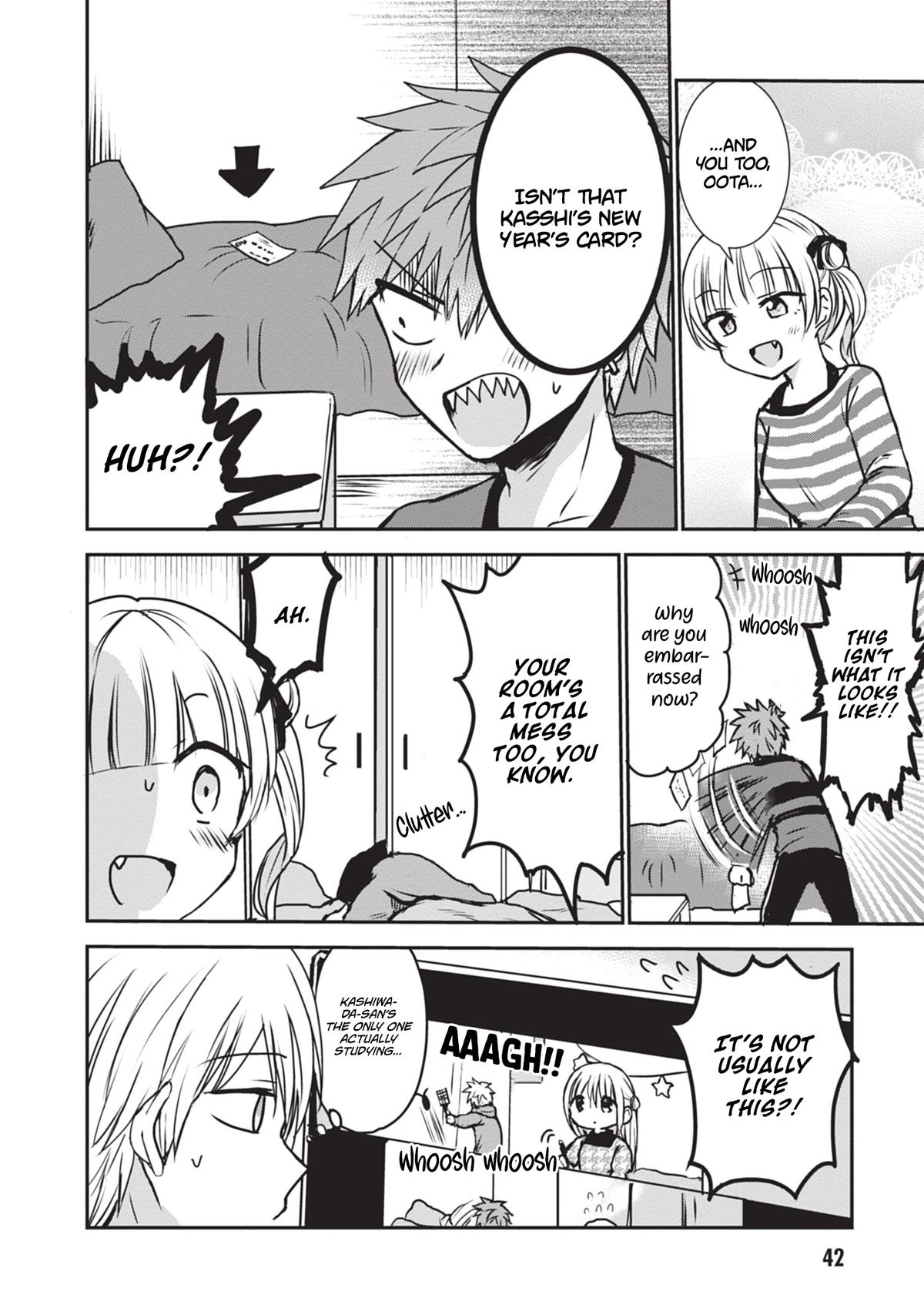 Kao ni Denai Kashiwada-san to Kao ni Deru Oota-kun Chap 115 - Next Chap 116