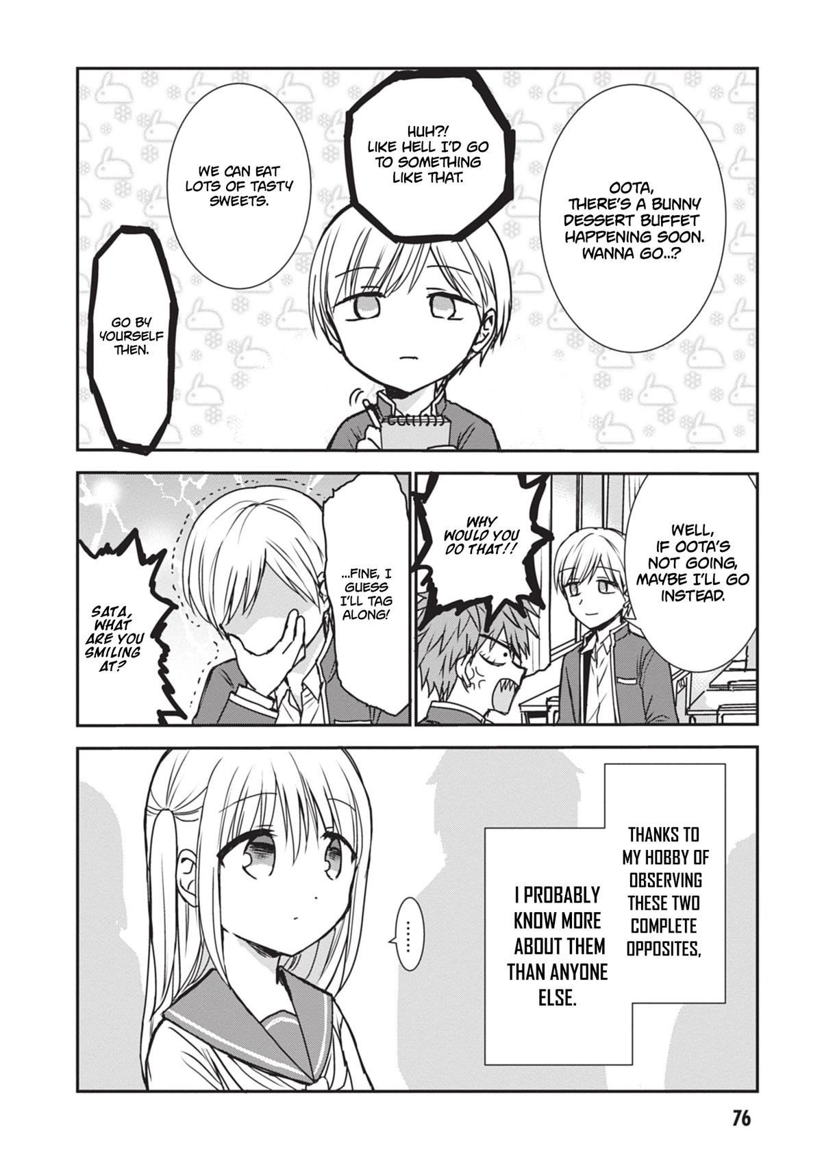 Kao ni Denai Kashiwada-san to Kao ni Deru Oota-kun Chap 118 - Next Chap 119