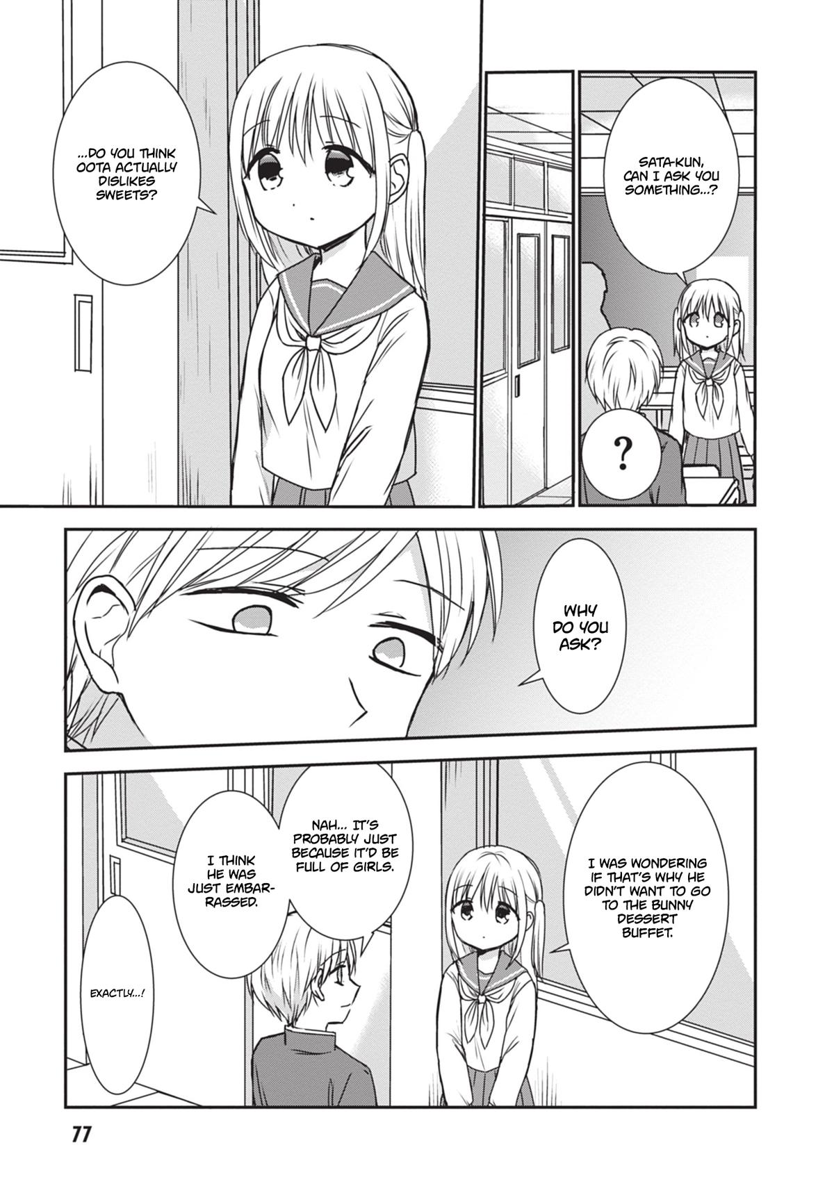 Kao ni Denai Kashiwada-san to Kao ni Deru Oota-kun Chap 118 - Next Chap 119