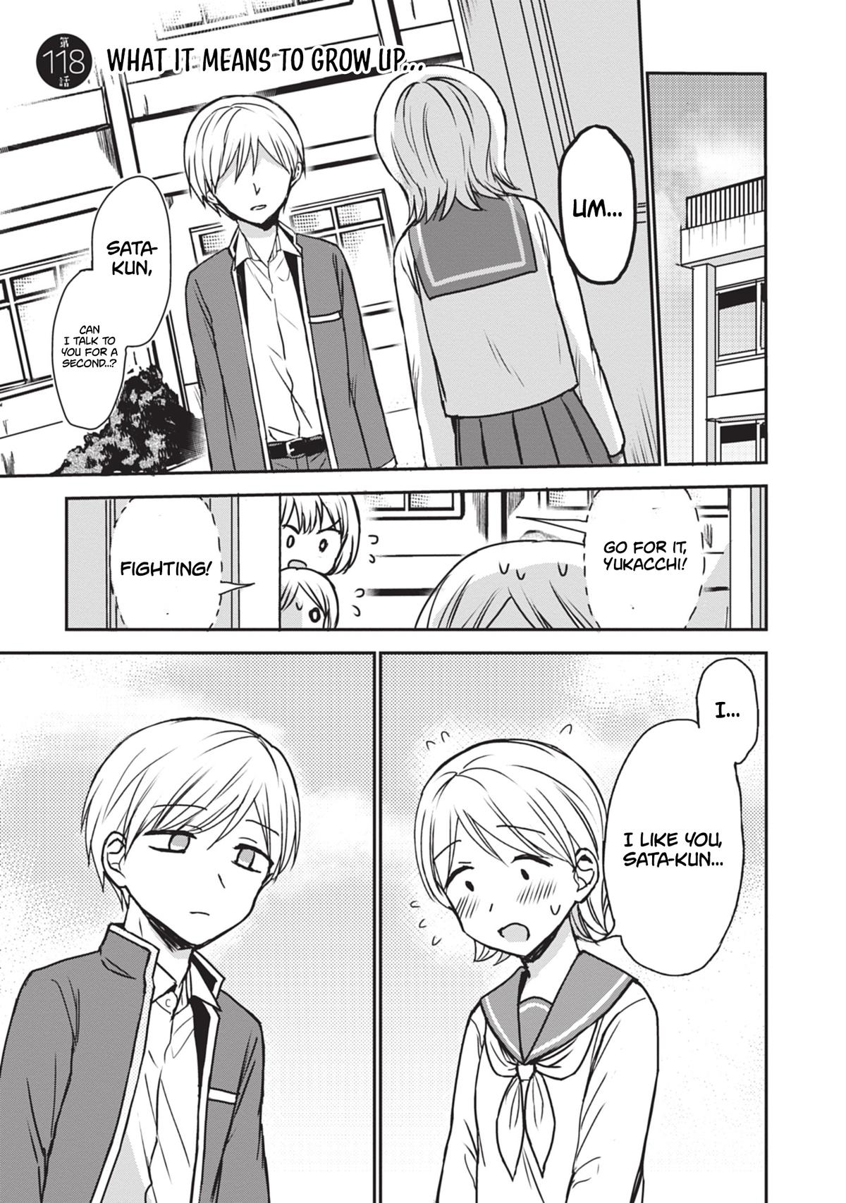 Kao ni Denai Kashiwada-san to Kao ni Deru Oota-kun Chap 118 - Next Chap 119