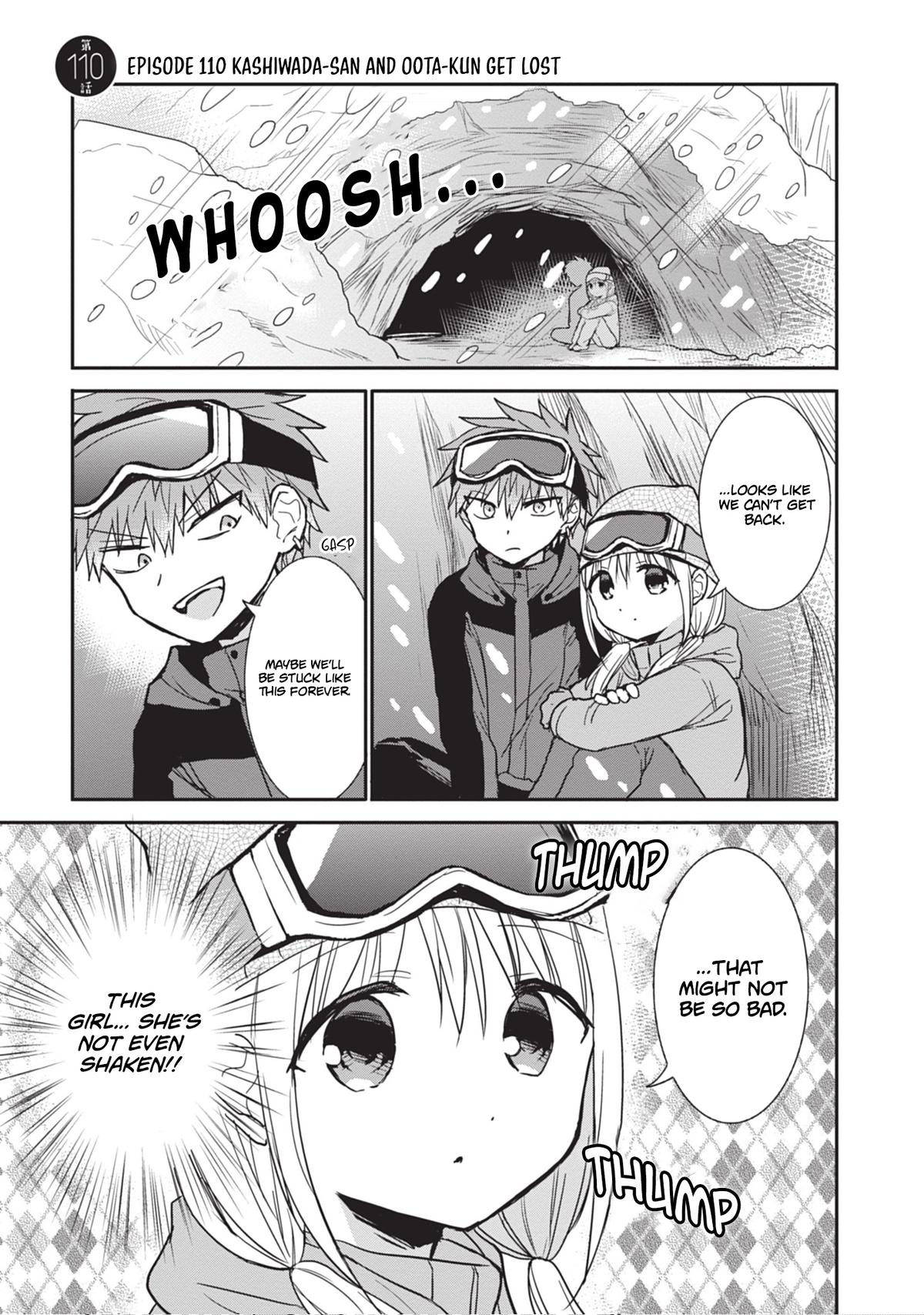 Kao ni Denai Kashiwada-san to Kao ni Deru Oota-kun Chap 110 - Next Chap 111
