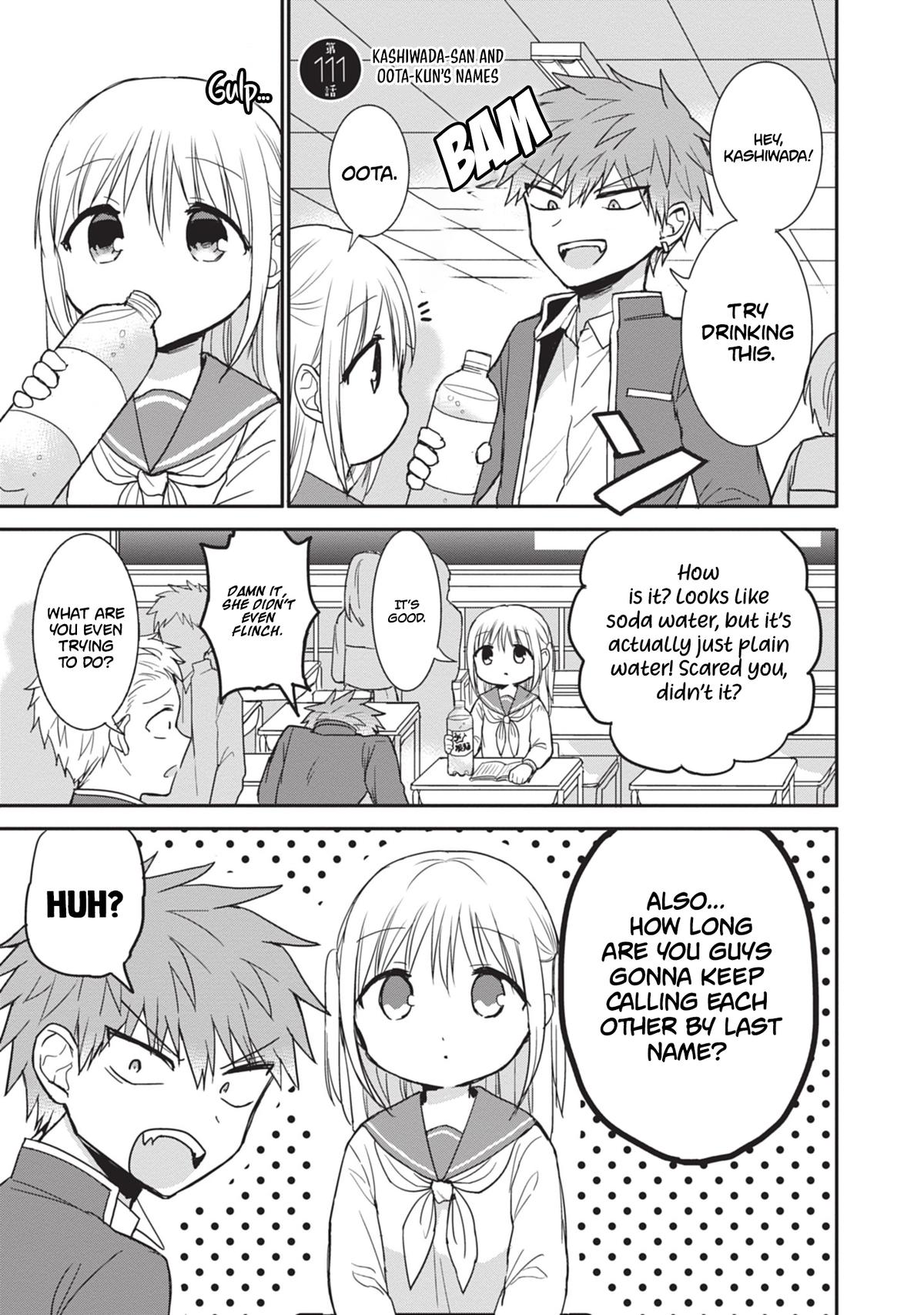 Kao ni Denai Kashiwada-san to Kao ni Deru Oota-kun Chap 111 - Next Chap 112