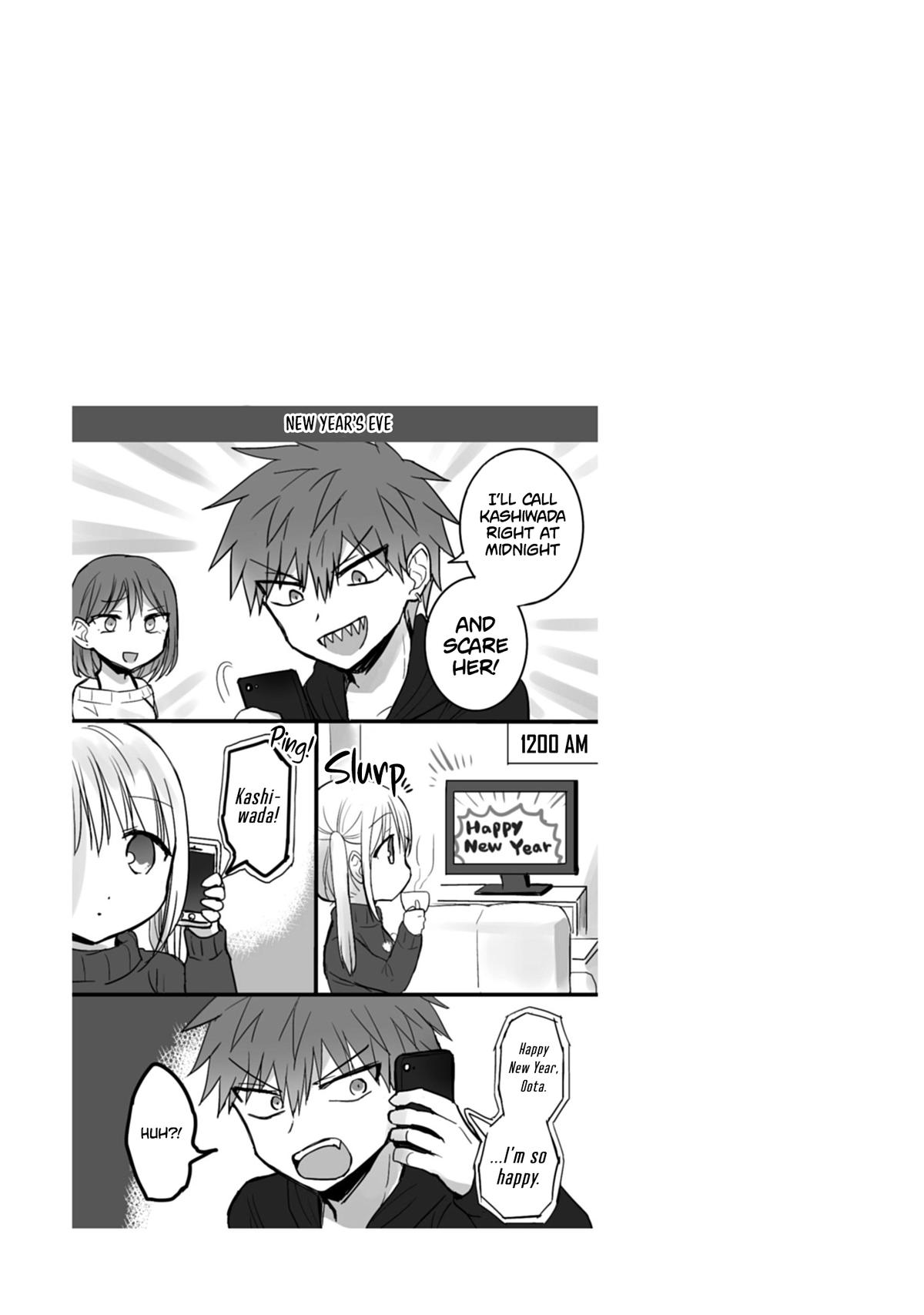 Kao ni Denai Kashiwada-san to Kao ni Deru Oota-kun Chap 112 - Next Chap 113