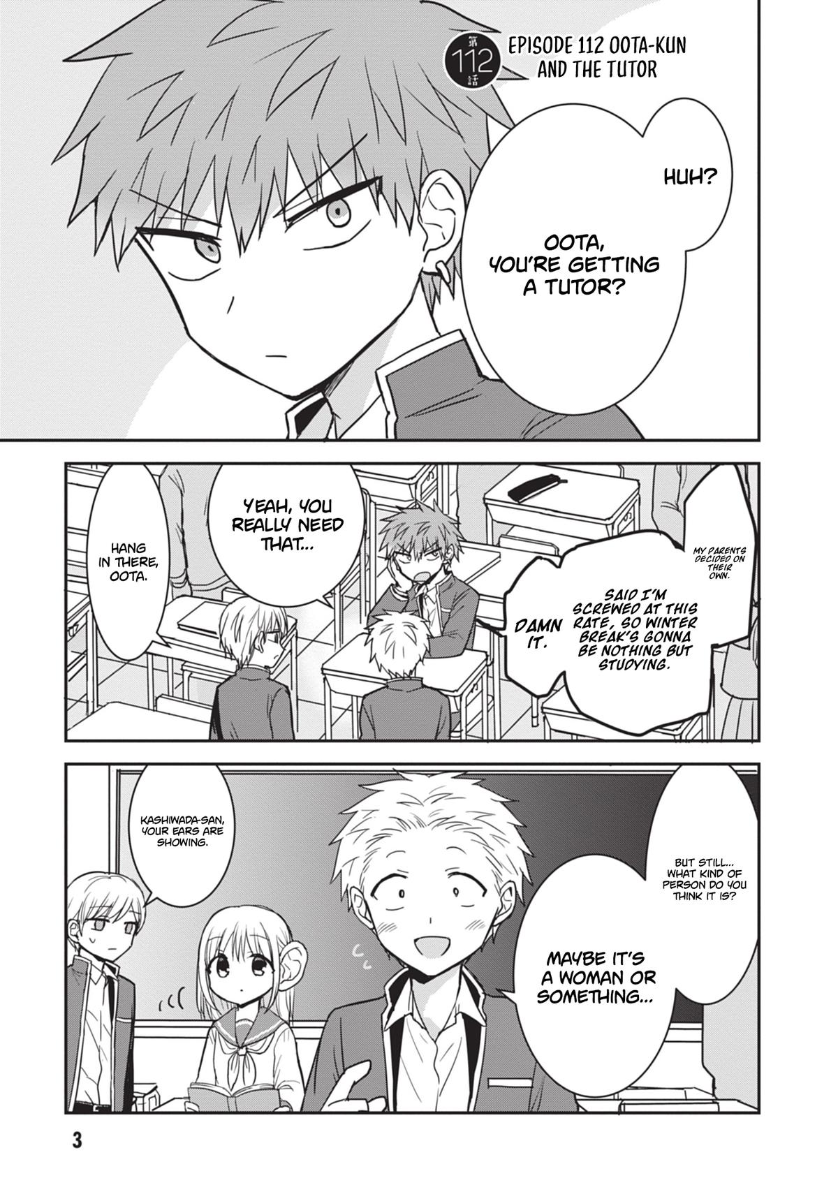 Kao ni Denai Kashiwada-san to Kao ni Deru Oota-kun Chap 112 - Next Chap 113