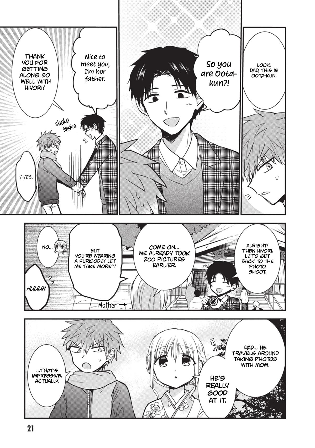 Kao ni Denai Kashiwada-san to Kao ni Deru Oota-kun Chap 113 - Next Chap 114