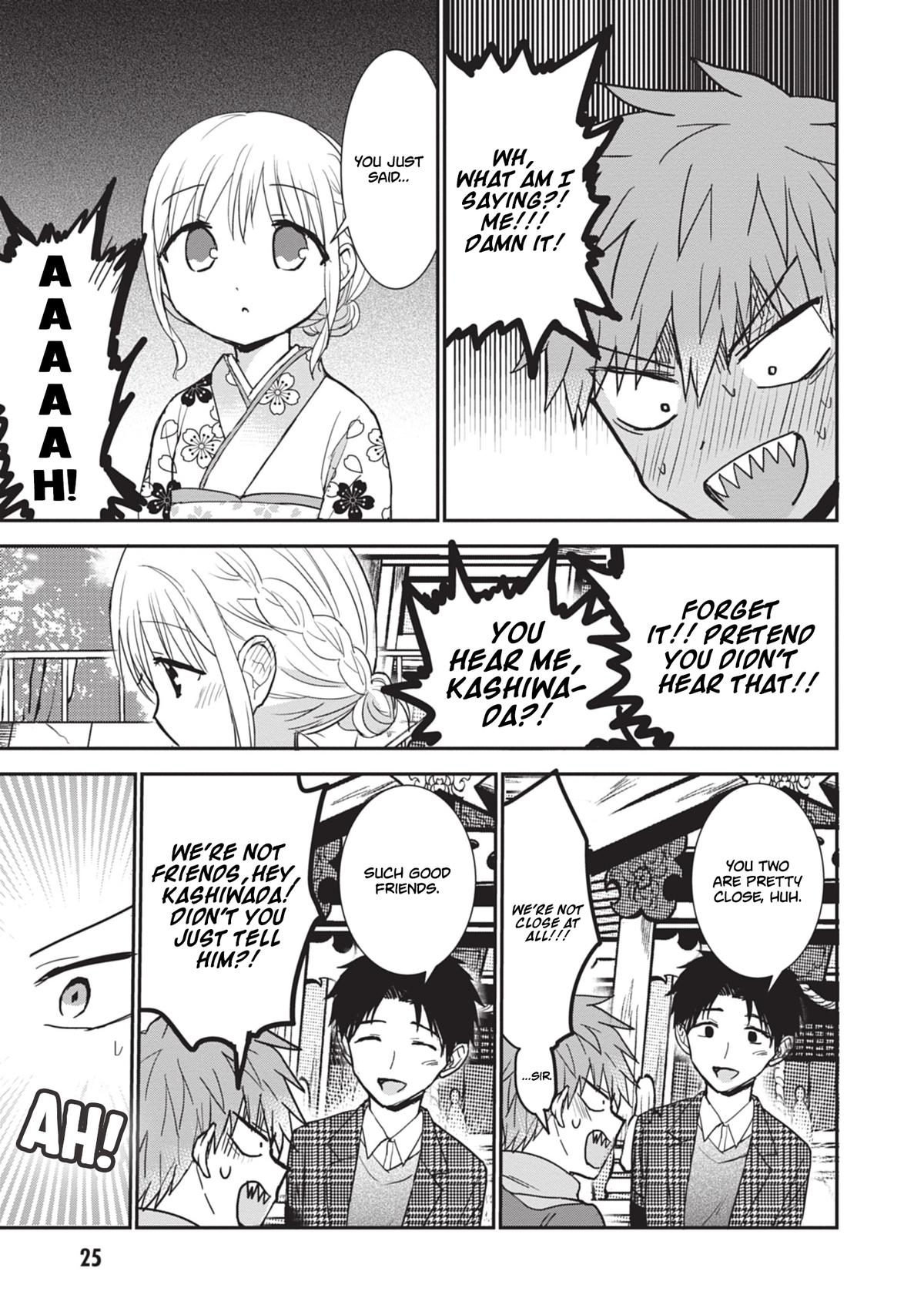 Kao ni Denai Kashiwada-san to Kao ni Deru Oota-kun Chap 113 - Next Chap 114