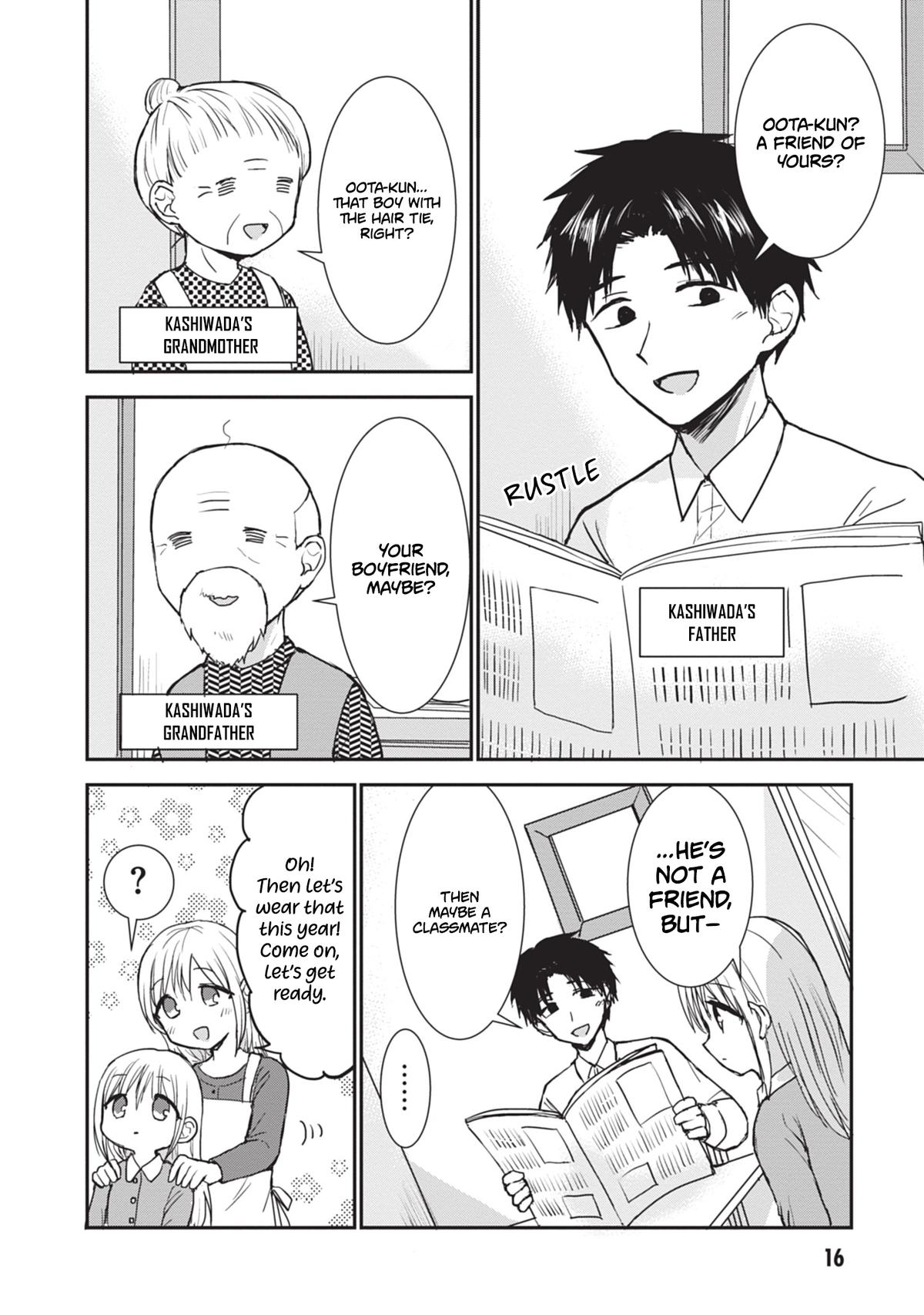 Kao ni Denai Kashiwada-san to Kao ni Deru Oota-kun Chap 113 - Next Chap 114