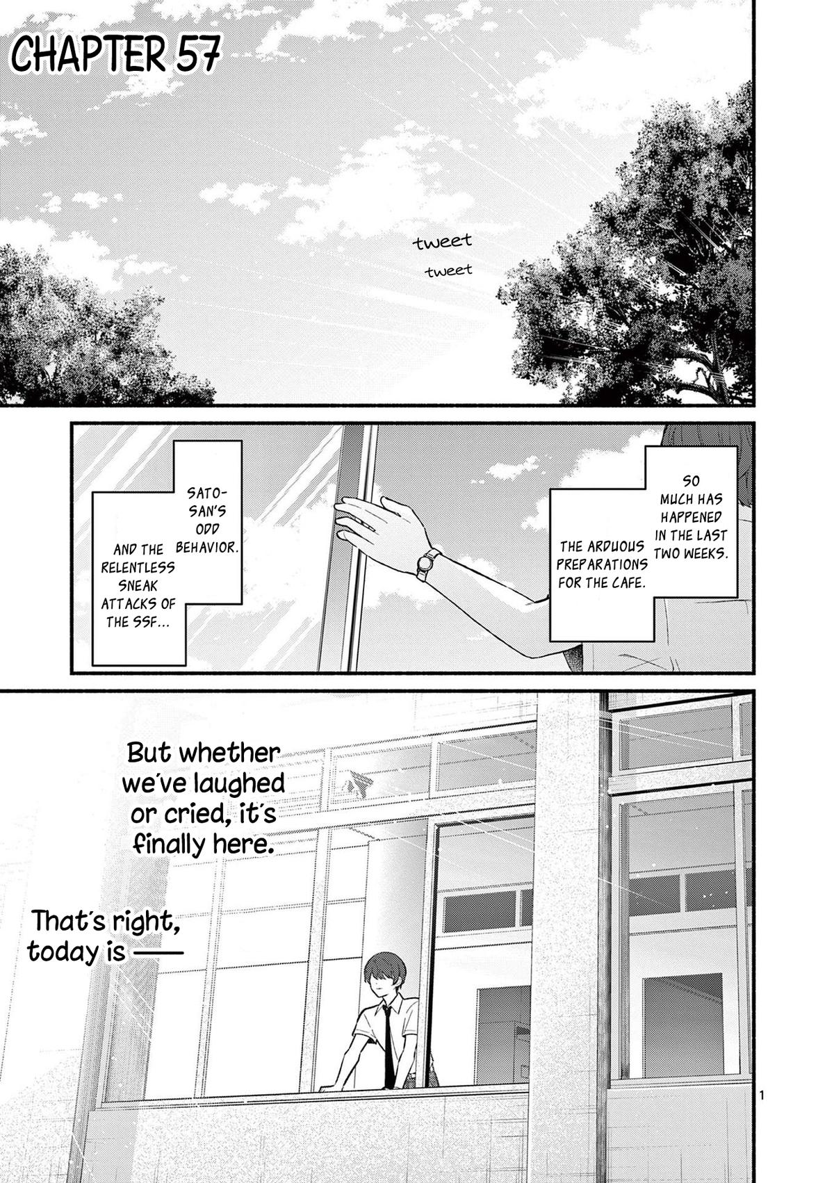 Shiotaiou no Satou-san ga Ore ni dake Amai Chap 57 - Next Chap 58