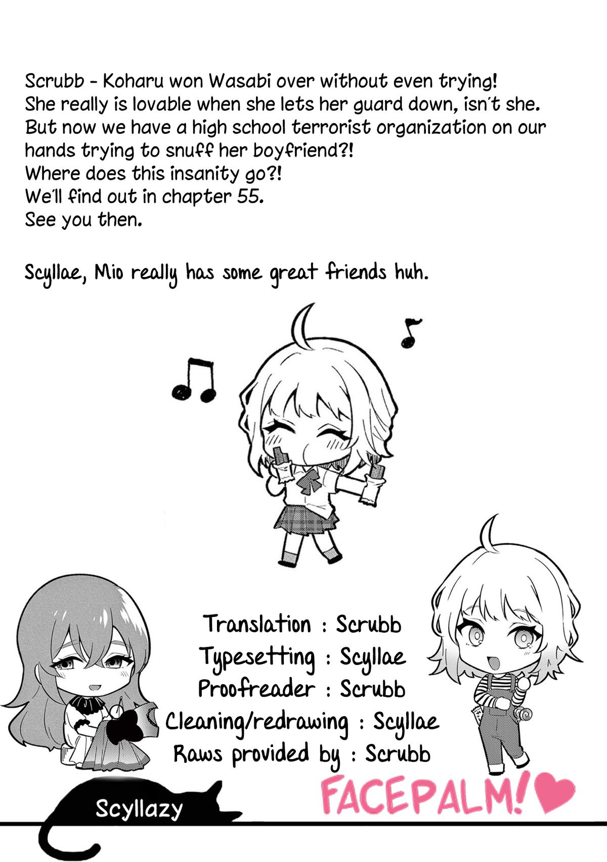 Shiotaiou no Satou-san ga Ore ni dake Amai Chap 54 - Next Chap 55