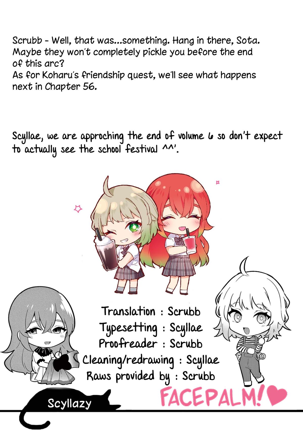 Shiotaiou no Satou-san ga Ore ni dake Amai Chap 55 - Next Chap 56
