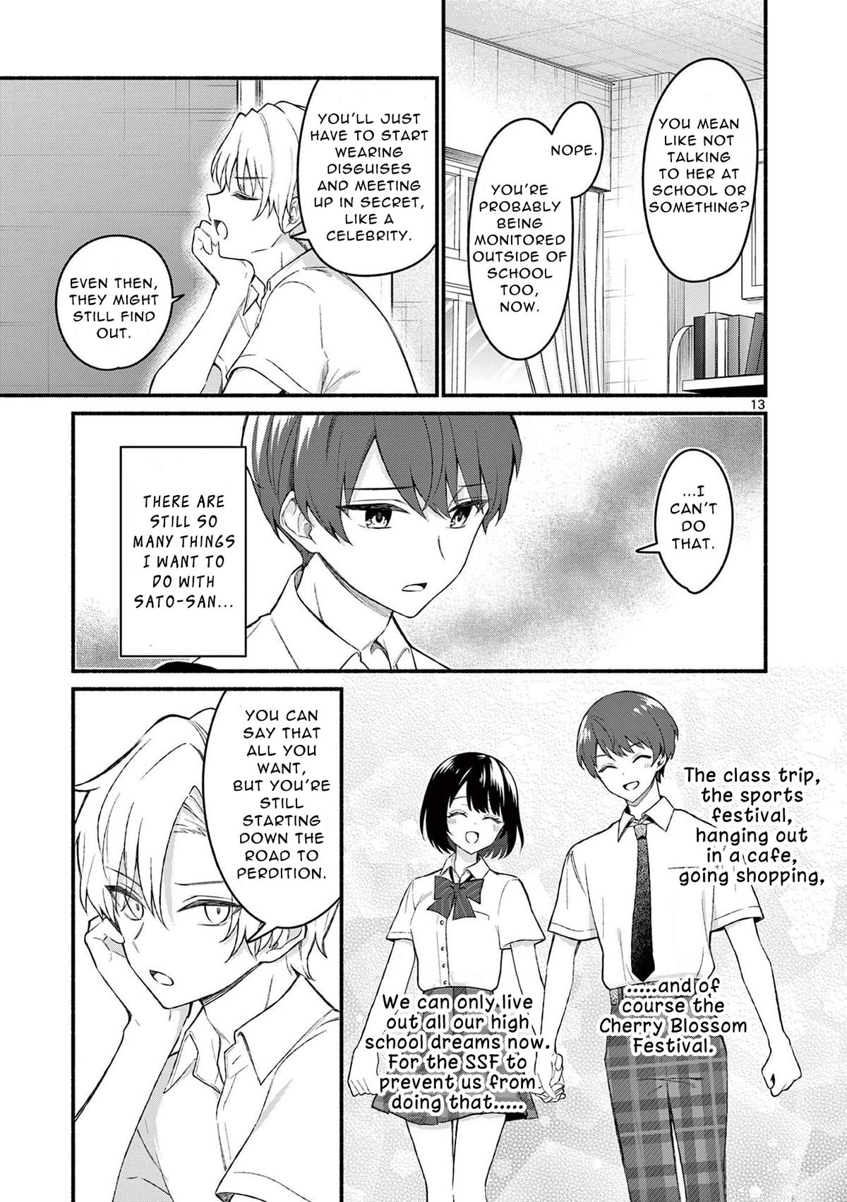 Shiotaiou no Satou-san ga Ore ni dake Amai Chap 55 - Next Chap 56