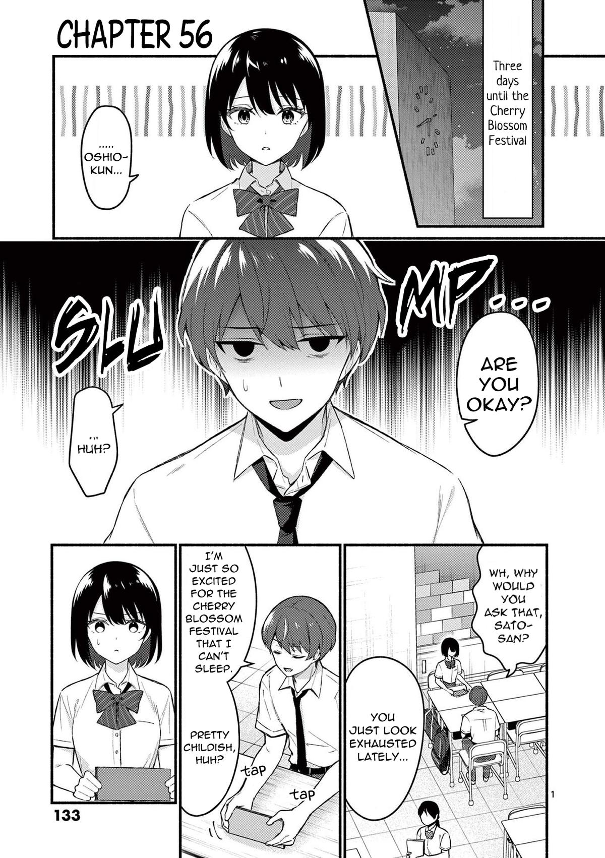 Shiotaiou no Satou-san ga Ore ni dake Amai Chap 56 - Next Chap 57