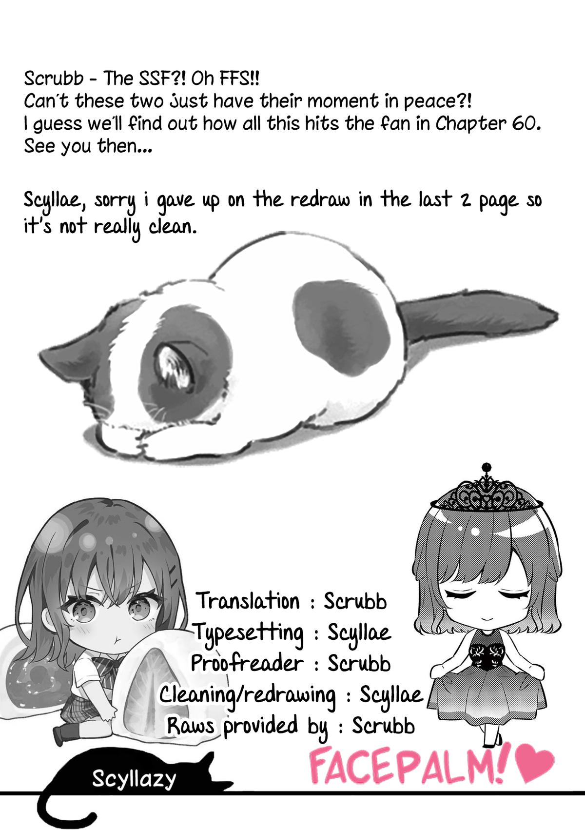 Shiotaiou no Satou-san ga Ore ni dake Amai Chap 59 - Next Chap 60