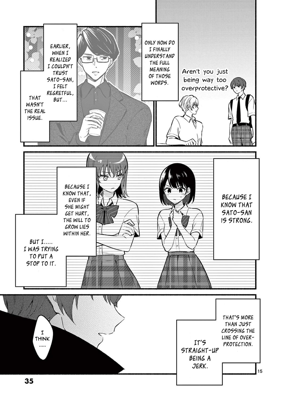 Shiotaiou no Satou-san ga Ore ni dake Amai Chap 59 - Next Chap 60