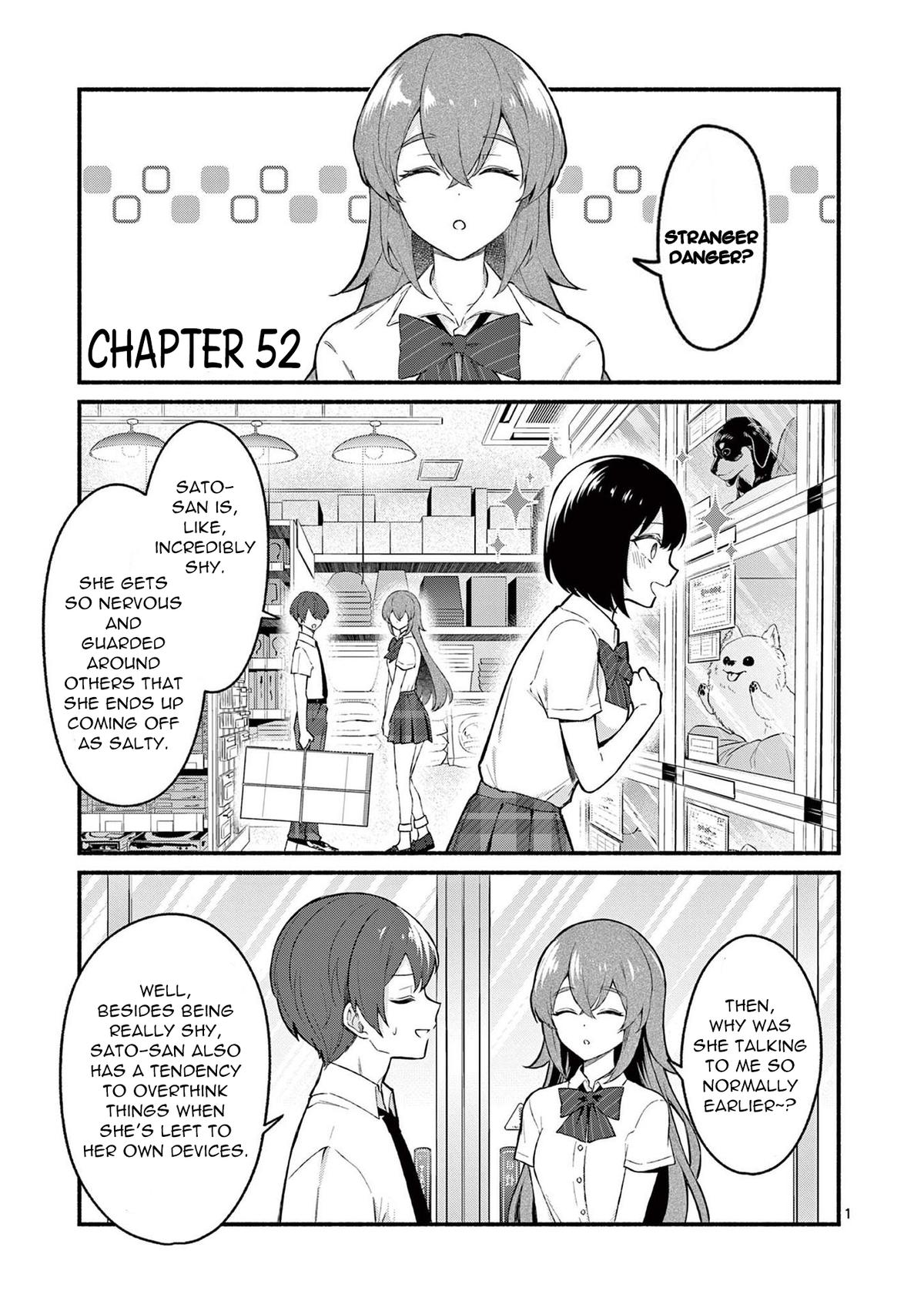 Shiotaiou no Satou-san ga Ore ni dake Amai Chap 52 - Next Chap 53