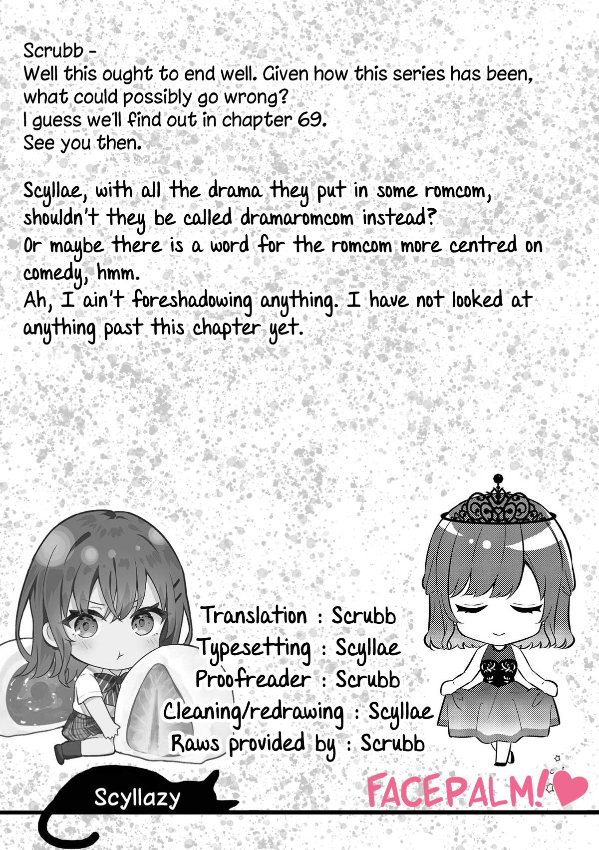 Shiotaiou no Satou-san ga Ore ni dake Amai Chap 68 - Next Chap 69