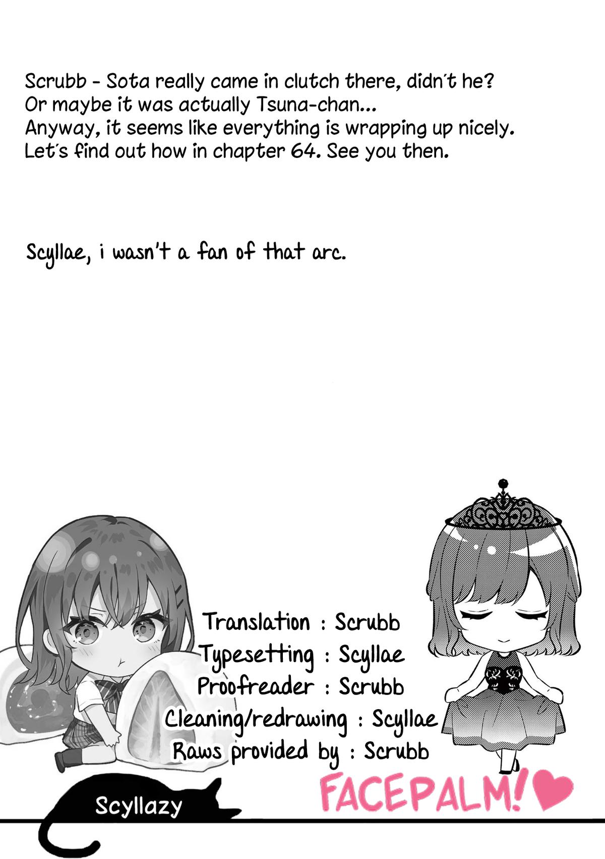 Shiotaiou no Satou-san ga Ore ni dake Amai Chap 63 - Next Chap 64