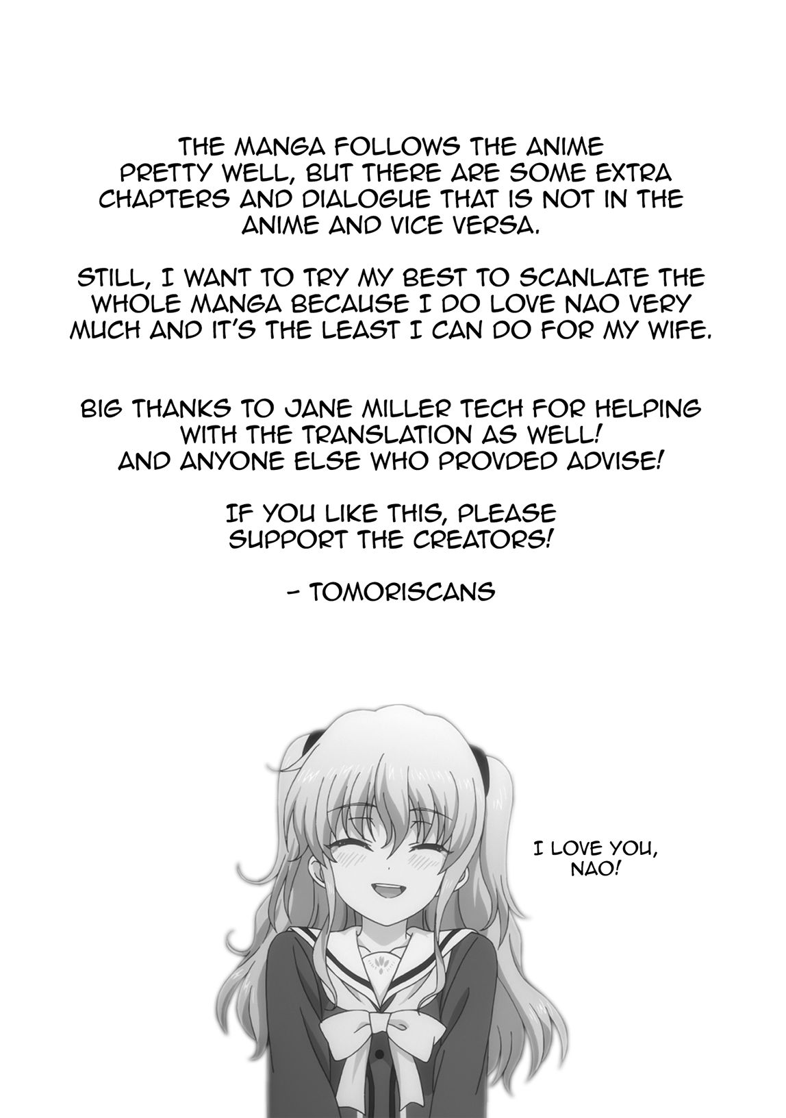 Charlotte Chap 16 - Next Chap 17